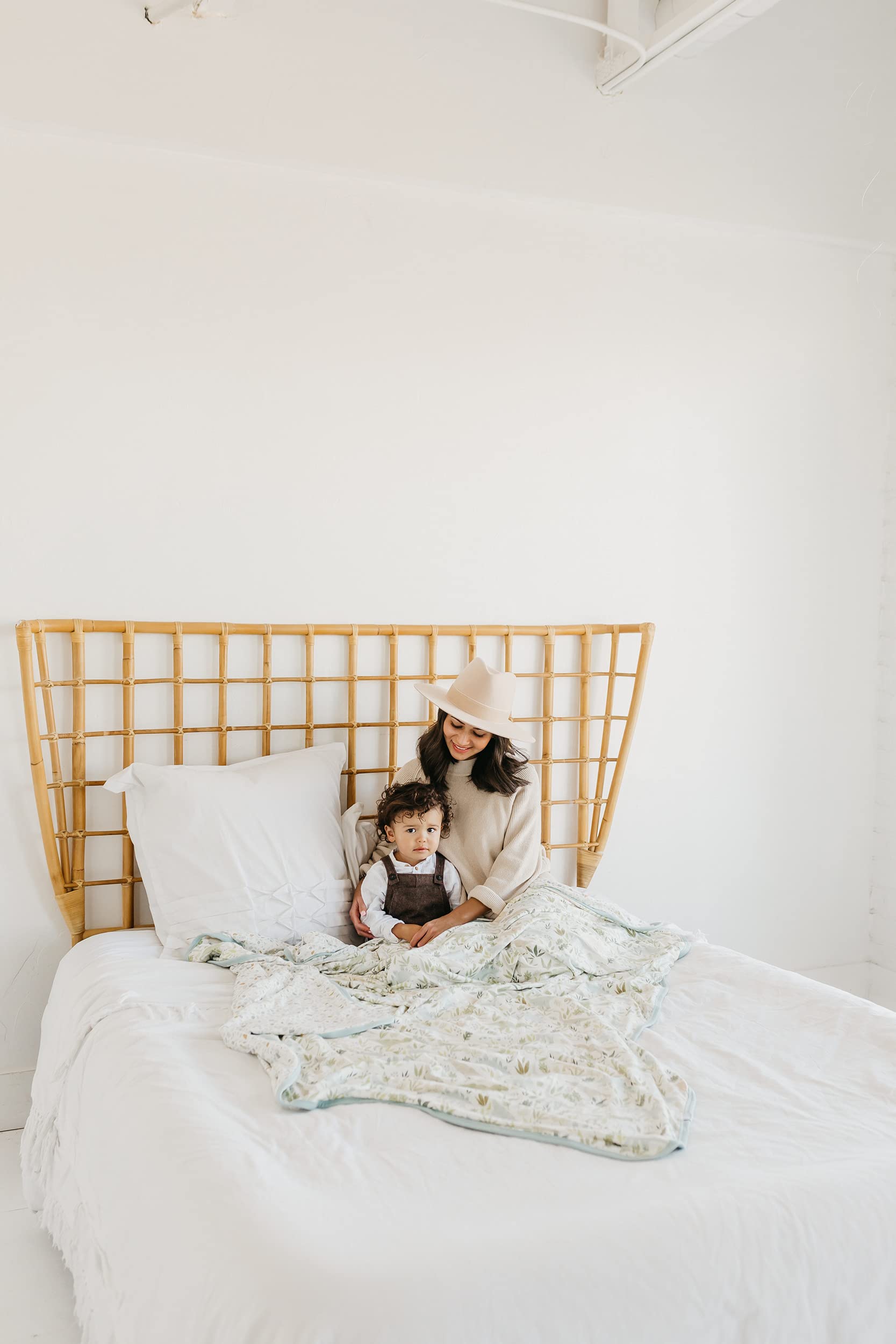 Premium Copper Pearl Jumbo 3-Layer Baby Blanket - Ultra Soft & Breathable Nursery Blanket for Boys & Girls | 46