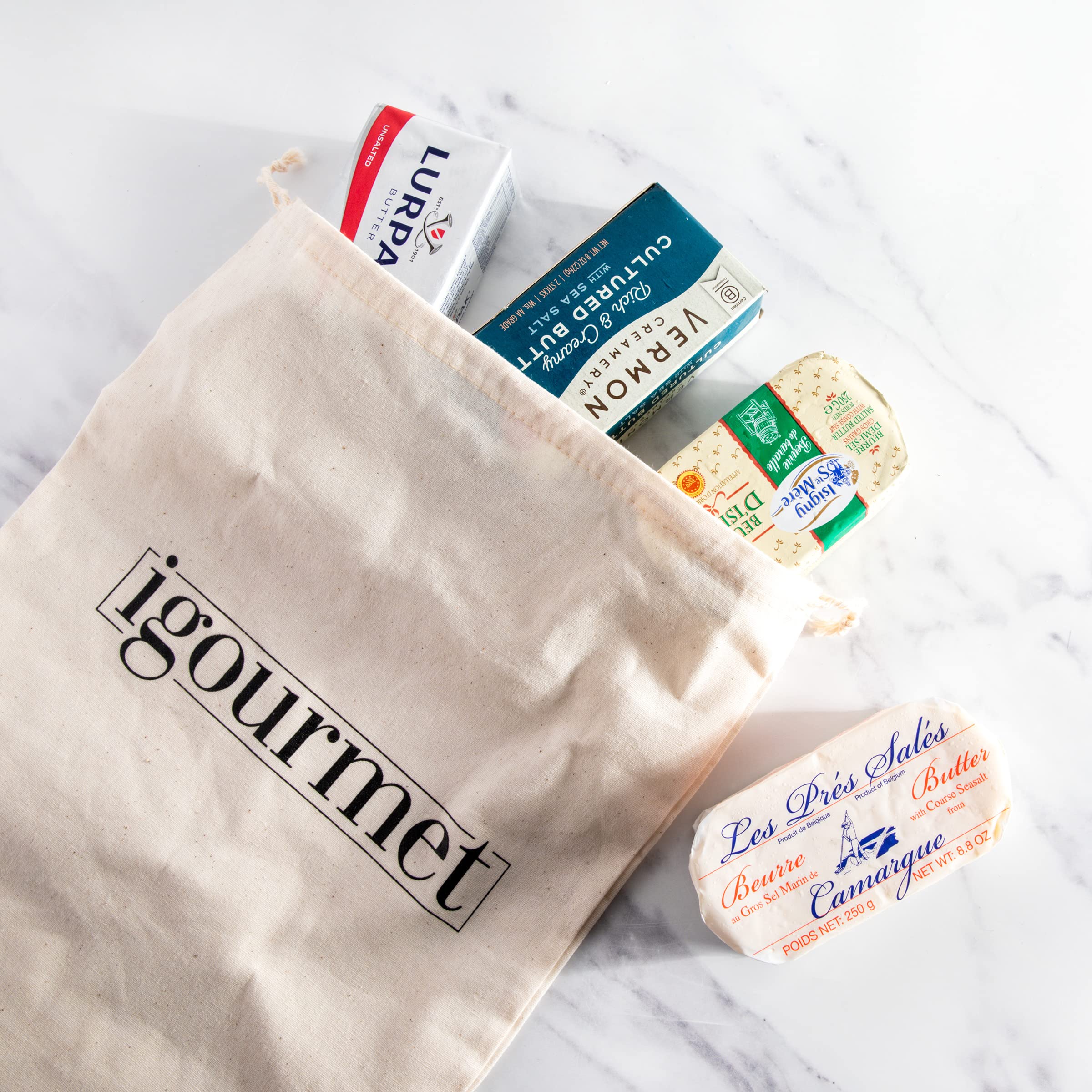 igourmet World's Finest Butter Assortment - Gourmet Butter Collection for Connoisseurs - International Artisan Butter Variety - Perfect for Charcuterie Boards, Baking & Gourmet Cooking