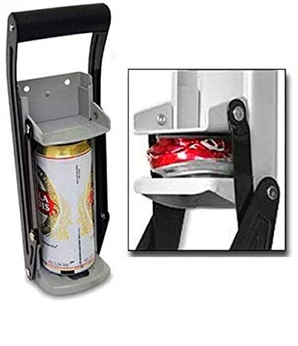 Best Can Crusher for Recycling - Heavy Duty 16 oz Aluminum Can Crusher for Large & Small Cans - Perfect for Home, Garage & Outdoor Use
