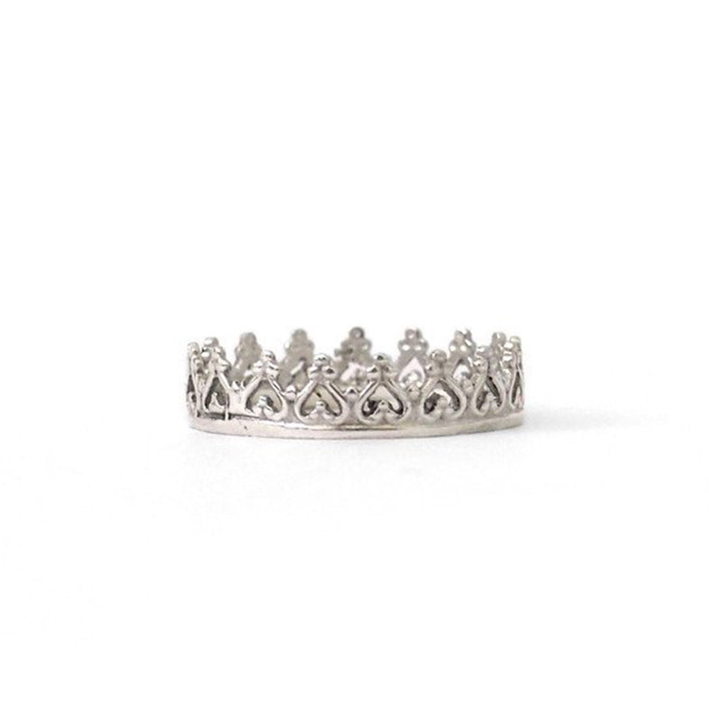 Elegant Silver Lace Wrap Ring for Women - Dainty Adjustable Stackable Band - Perfect for Weddings, Parties & Everyday Wear