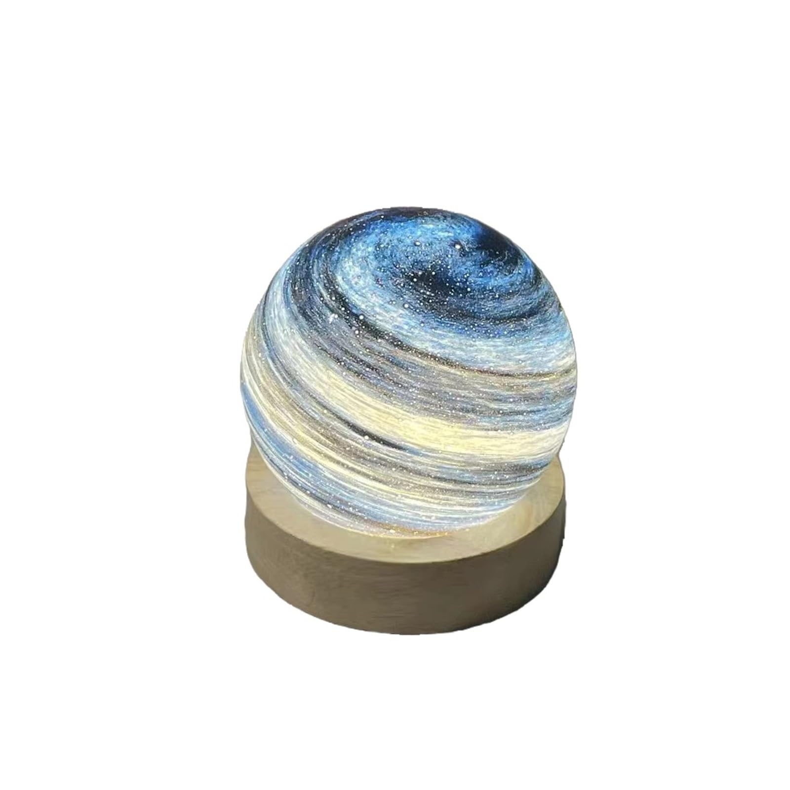 Creative USB Charging Table Lamp with Adjustable Light - Bedside Night Light for Bedroom, Starry Sky Planet Lamp for Romantic Ambient Lighting | Perfect for Bedrooms, Nurseries, and Home Decor