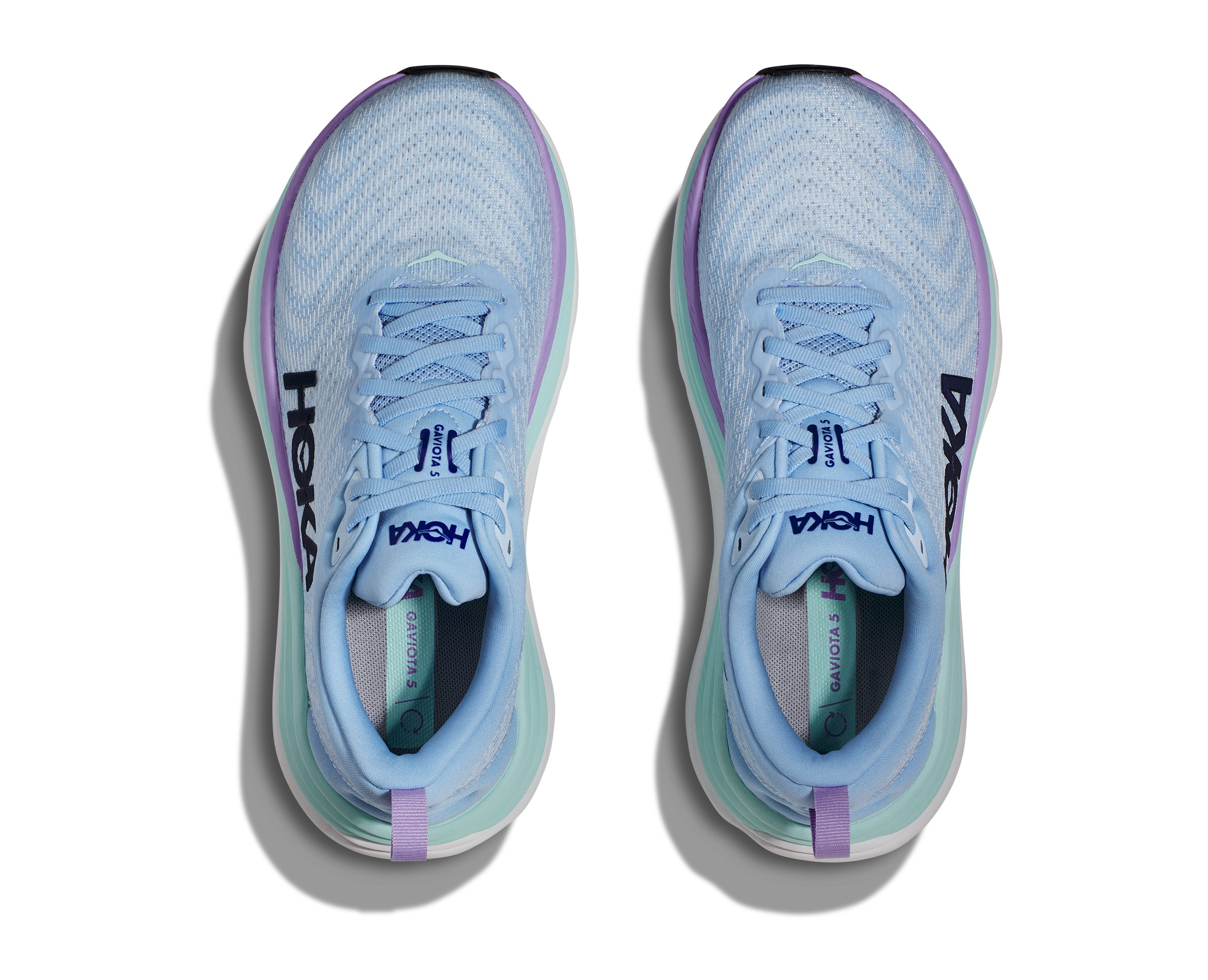 **Women's Gaviota 5 WIDE Running Shoes - ABSO Airy Blue/Sunlit Ocean - Comfortable & Supportive for Walking, Jogging & Gym Workouts**