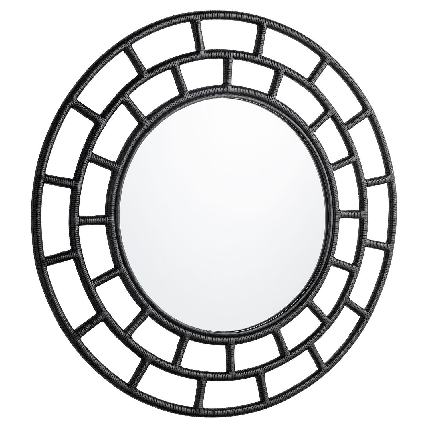 Cyan Design 11602 Comoros Mirror - Large Black Wall Mirror for Living Room, Bedroom & Entryway Decor