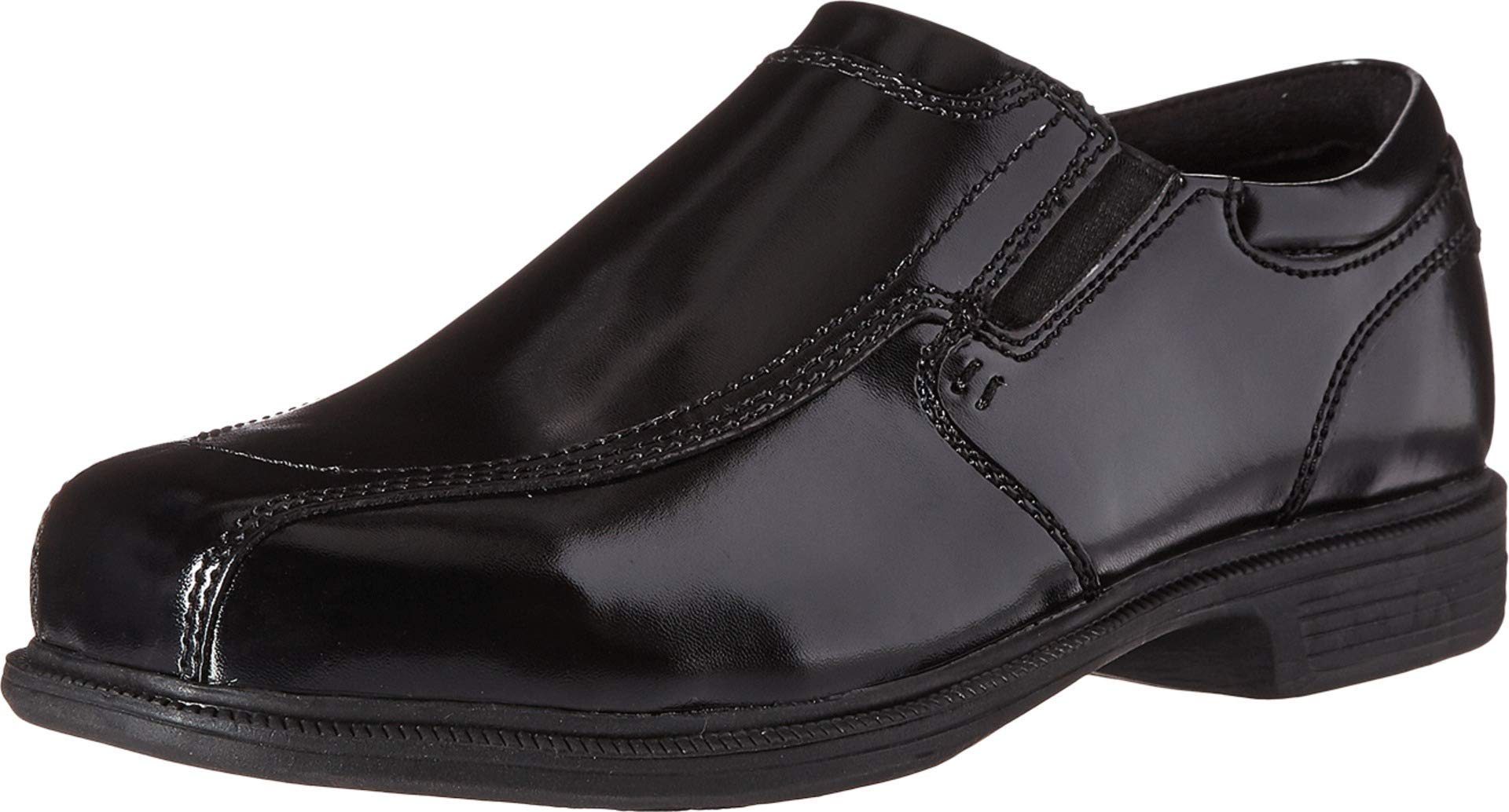 Florsheim Men's Coronis Slip-Resistant Steel Toe Work Safety Shoes - Black | Comfortable & Durable for Construction, Warehouse & Industrial Jobs