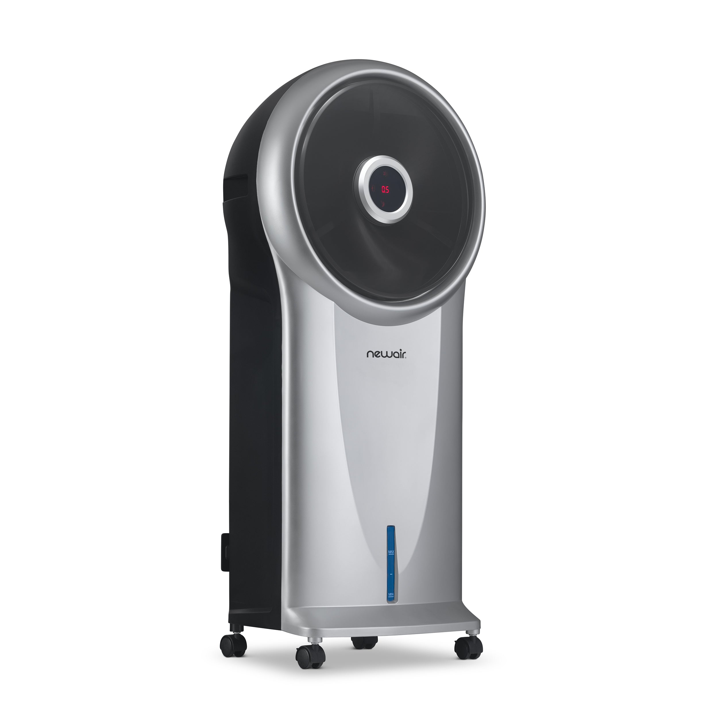 Newair® 470 CFM Evaporative Air Cooler & Portable Cooling Fan - Silver | Indoor & Outdoor Cooling for Home, Office, Patio