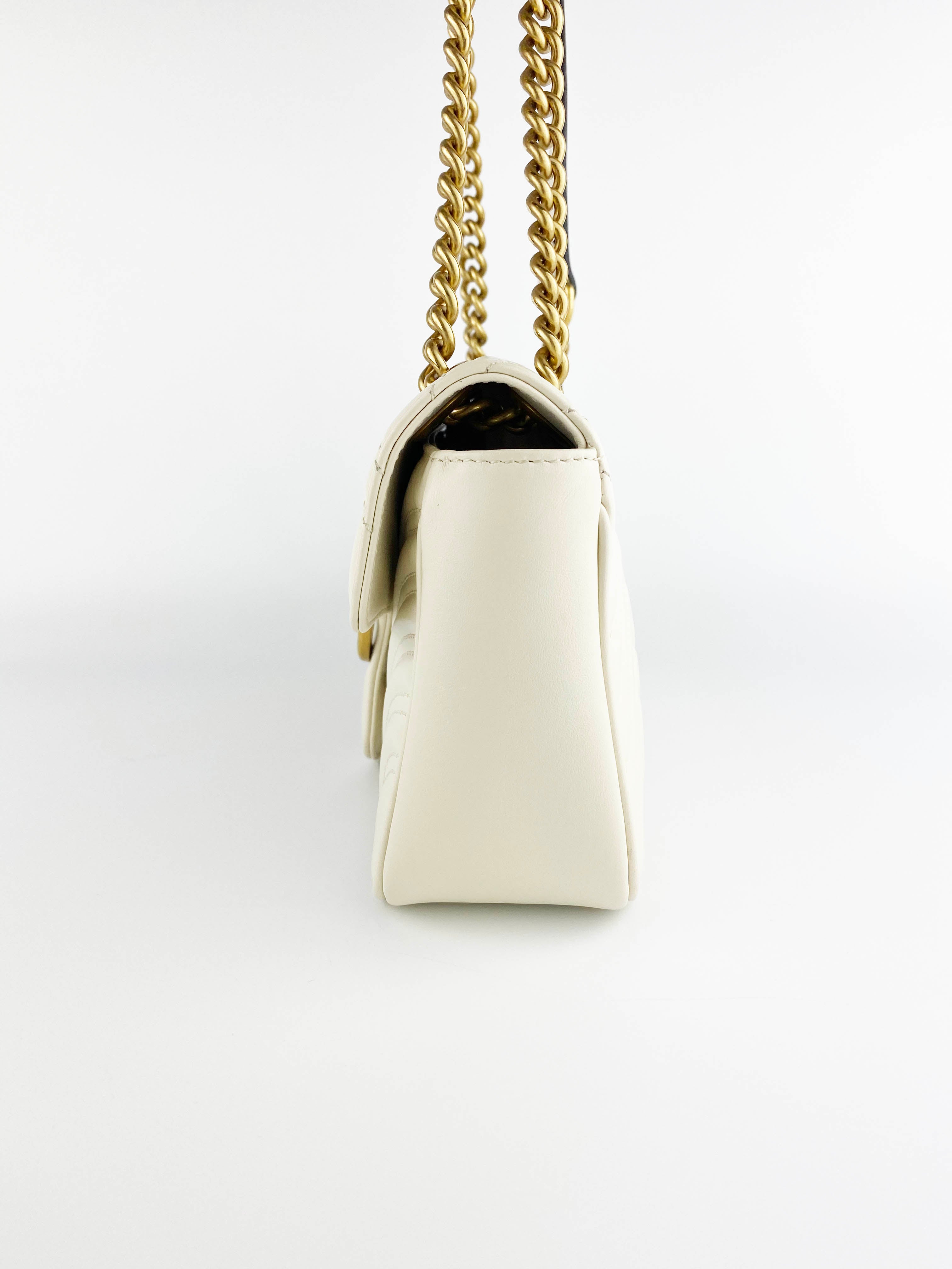 Gucci GG Marmont Small Matelassé Leather Shoulder Bag for Women | Luxury Designer Crossbody Purse | Perfect for Date Night, Parties & Everyday Use
