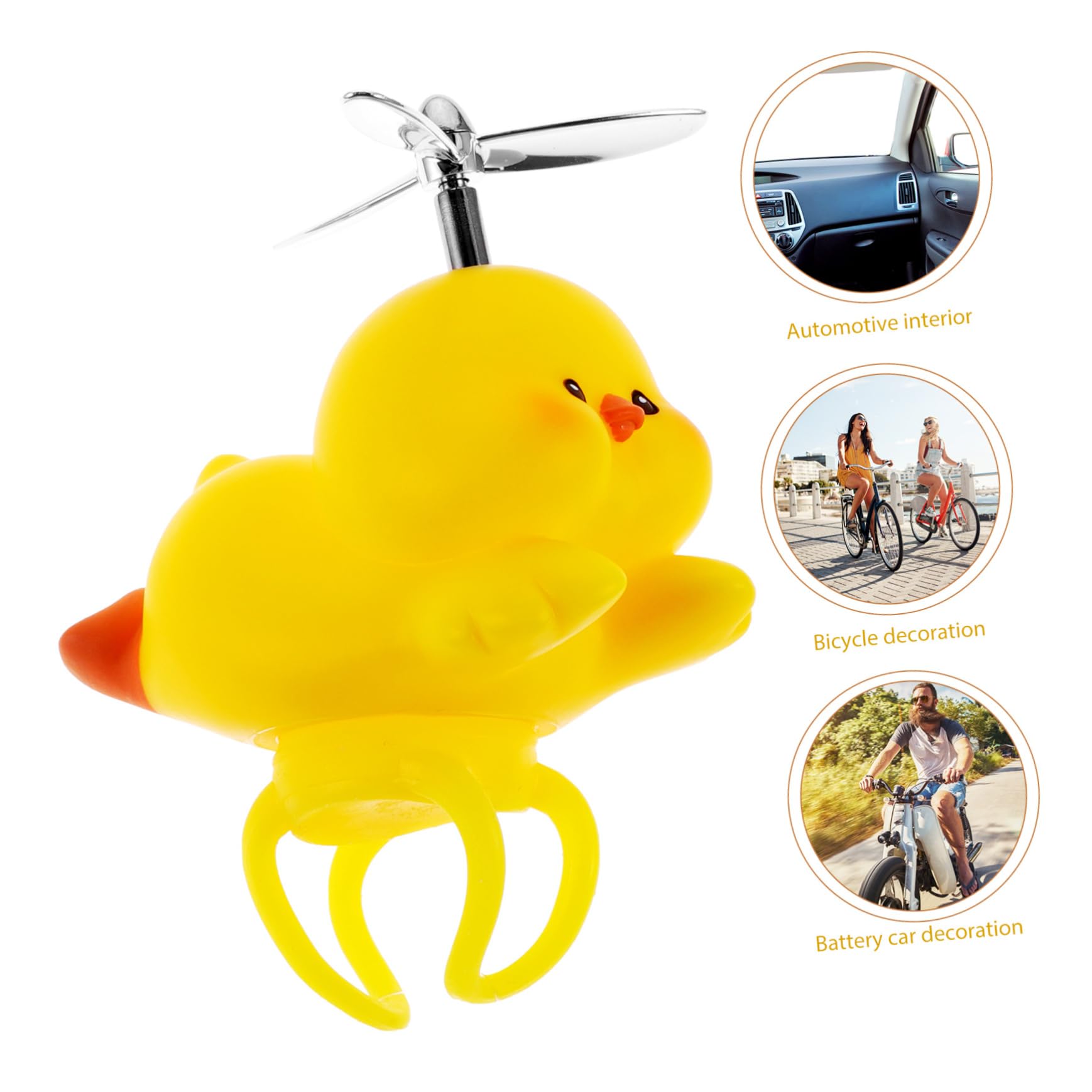 2pcs Cute Doll Ornaments - Car & Bike Handlebar Decorations - Perfect for Motorcycle, Bicycle, Scooter Accessories - Great for Gifts, Parties, and Road Trips