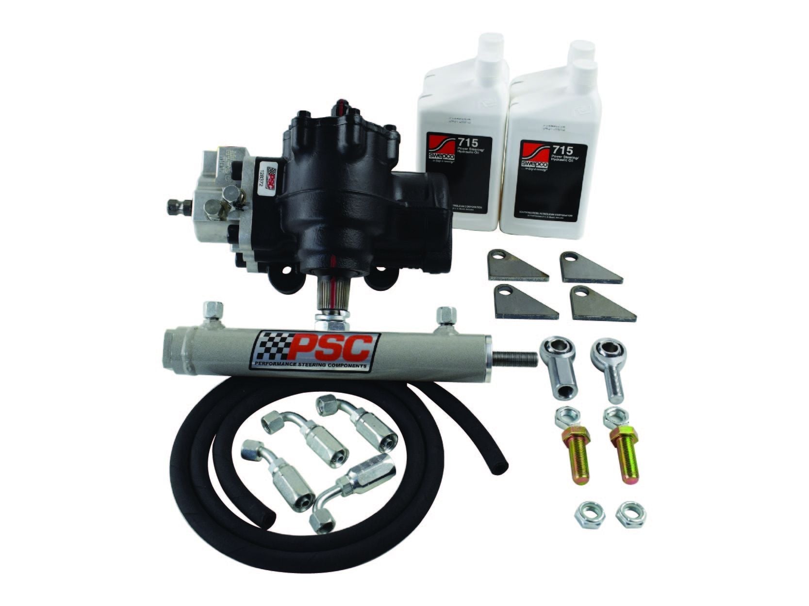 2003-2008 Ram 2500/3500/4500 Heavy Duty Big Bore XD Weld-On Power Steering Cylinder Assist Kit - Off-Road & Towing Upgrade for Dodge Trucks