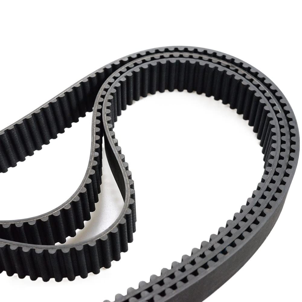 Premium 5pcs HTD 8M Synchronous Belts - 656/664/672/680mm Length, 15/20/25/30/40/50mm Width - HTD8M Timing Belt for Industrial Machinery, 3D Printers, CNC Machines, and Power Transmission Systems (680-8M x 50mm)