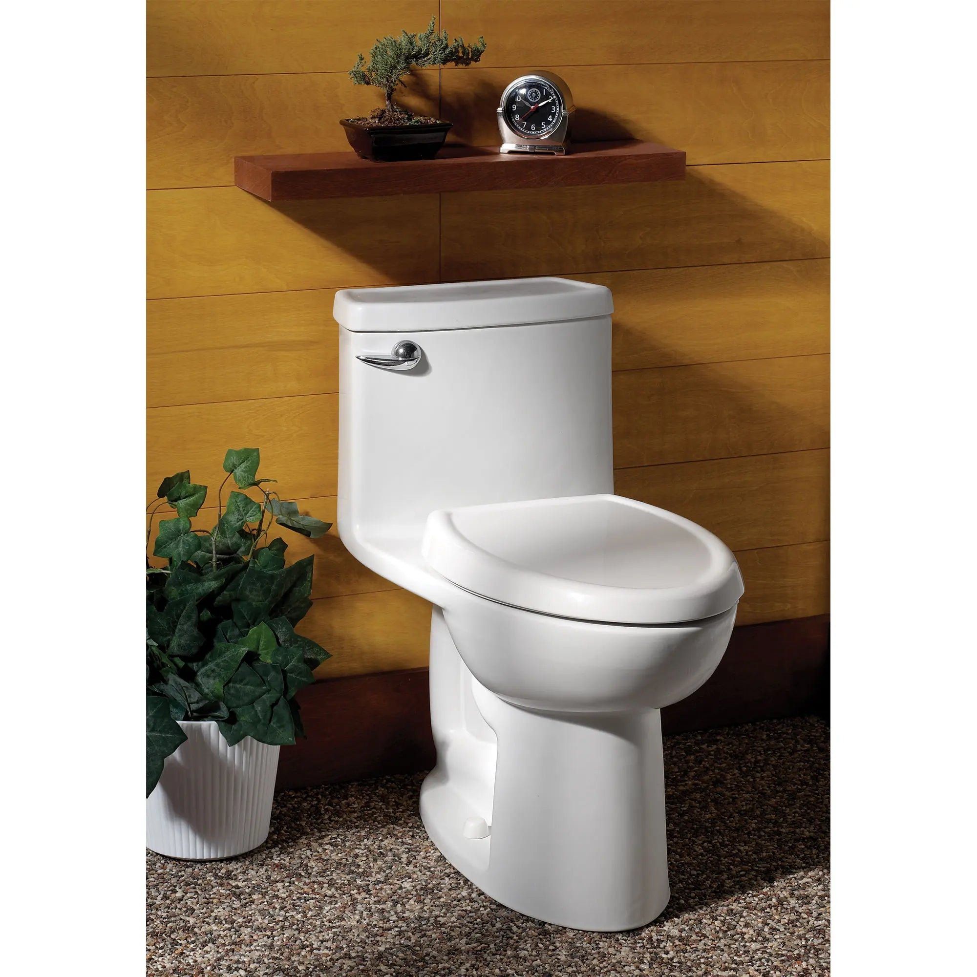 Compact Cadet® 3 One-Piece 1.28 GPF/4.8 LPF Elongated Toilet with Soft-Close Seat - Water-Saving Chair Height Design for Small Bathrooms & Powder Rooms
