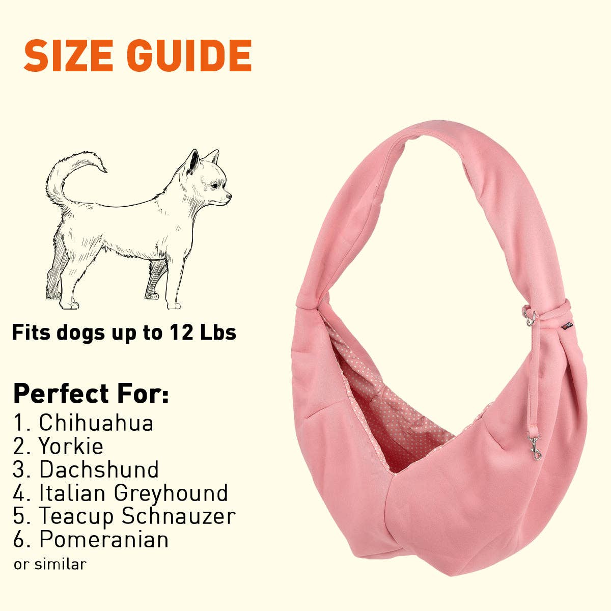 Best Pet Slings for Small Dogs & Cats - Comfortable & Hands-Free Carrier for Travel, Hiking & Daily Use