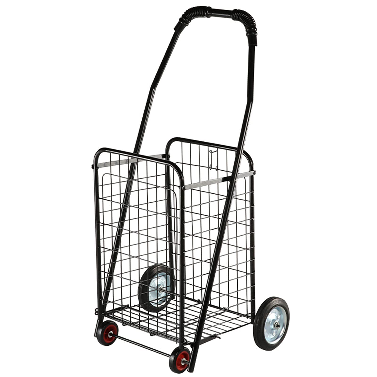 Portable Shopping Cart - High Capacity Multifunctional Foldable Grocery Luggage Cart for Travel, Camping & Beach | Lightweight Collapsible Handcart for Groceries, Picnics & Outdoor Adventures