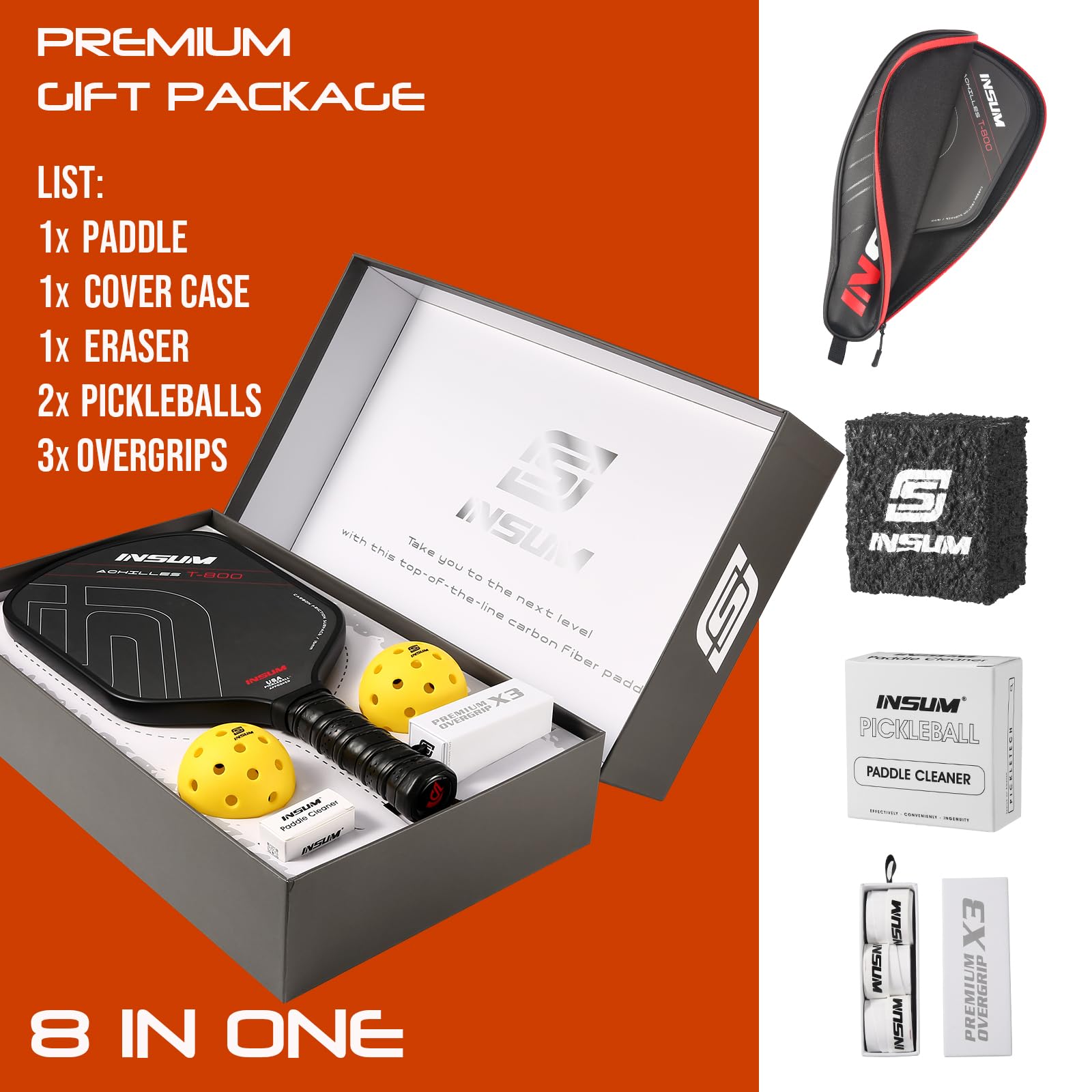 **USAPA Approved Pickleball Paddles - Toray Raw Carbon Fiber Thermoformed for Ultimate Control & Power | Perfect for Tournaments, Recreational Play & Outdoor Sports**