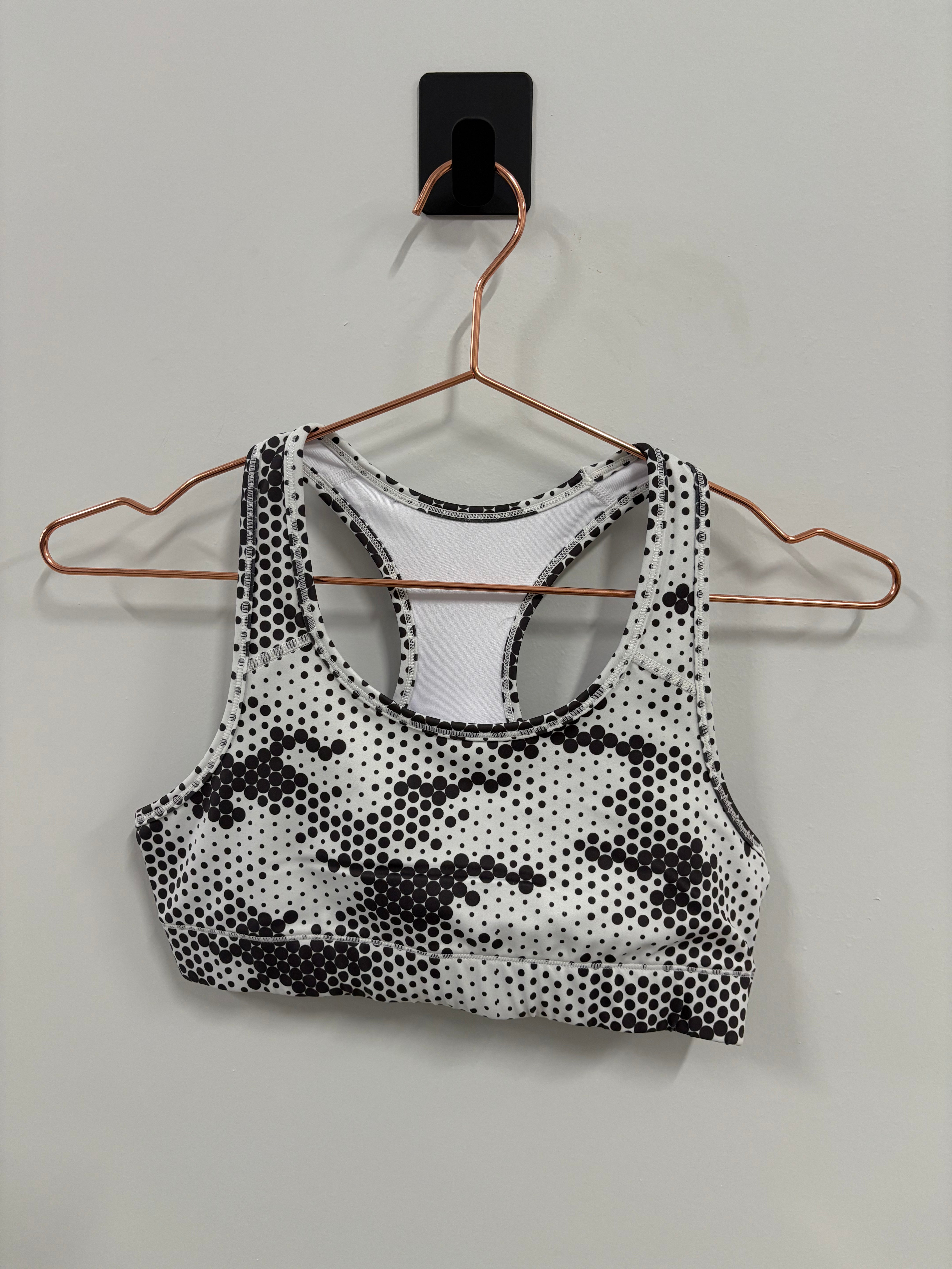 Empowered Bra for Women - Wireless Comfort Bra in Black & White, Small | Perfect for Yoga, Workouts & Everyday Wear