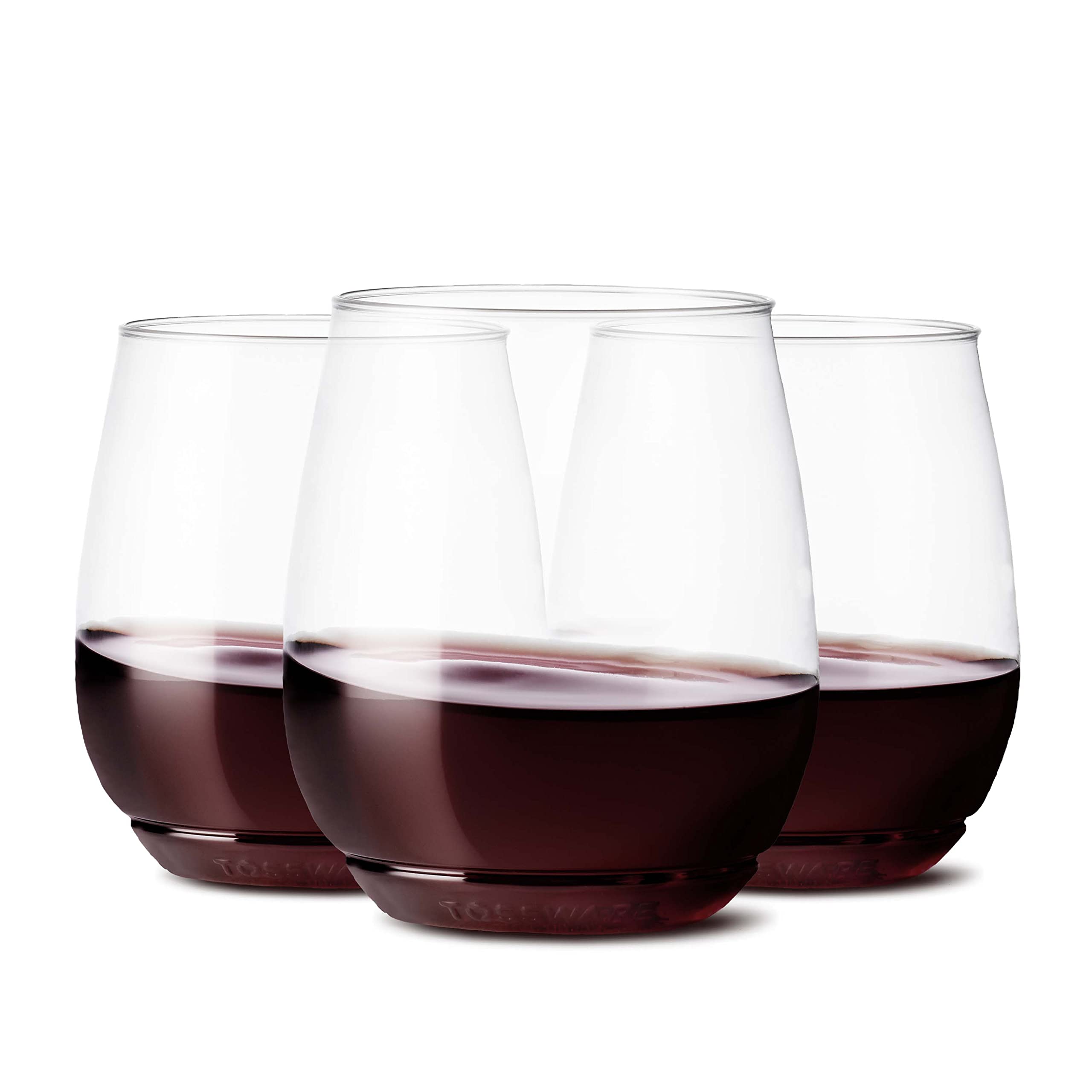 TOSSWARE POP 14oz Vino Plastic Wine Glasses - Set of 252, Shatterproof, Crystal Clear & Recyclable - Perfect for Parties, Weddings, and Outdoor Events