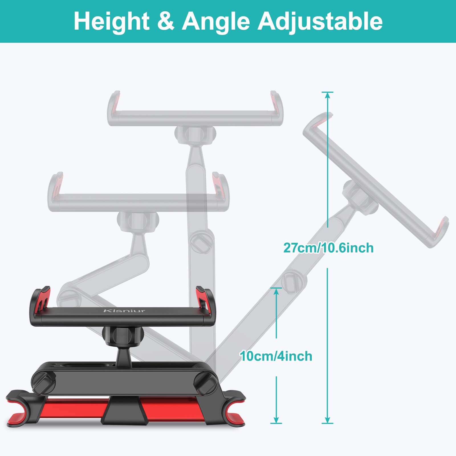 Universal Car Headrest Mount Holder for 6