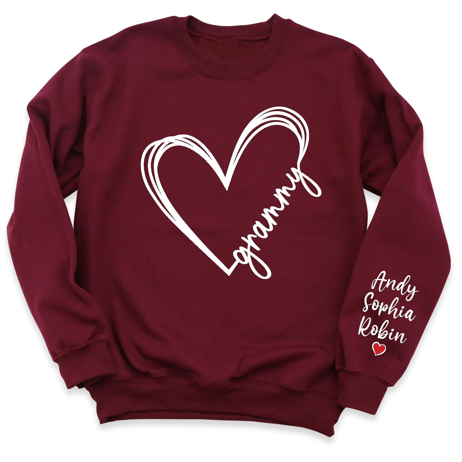 Grammy Sweatshirt & Grandma T-Shirt - Perfect Gift for Mother's Day, Valentine's Day & New Moms | Cozy Nana Hoodie & Cute Grammy Shirt for Grandmothers | Ideal for Family Gatherings, Birthday Celebrations & Casual Wear