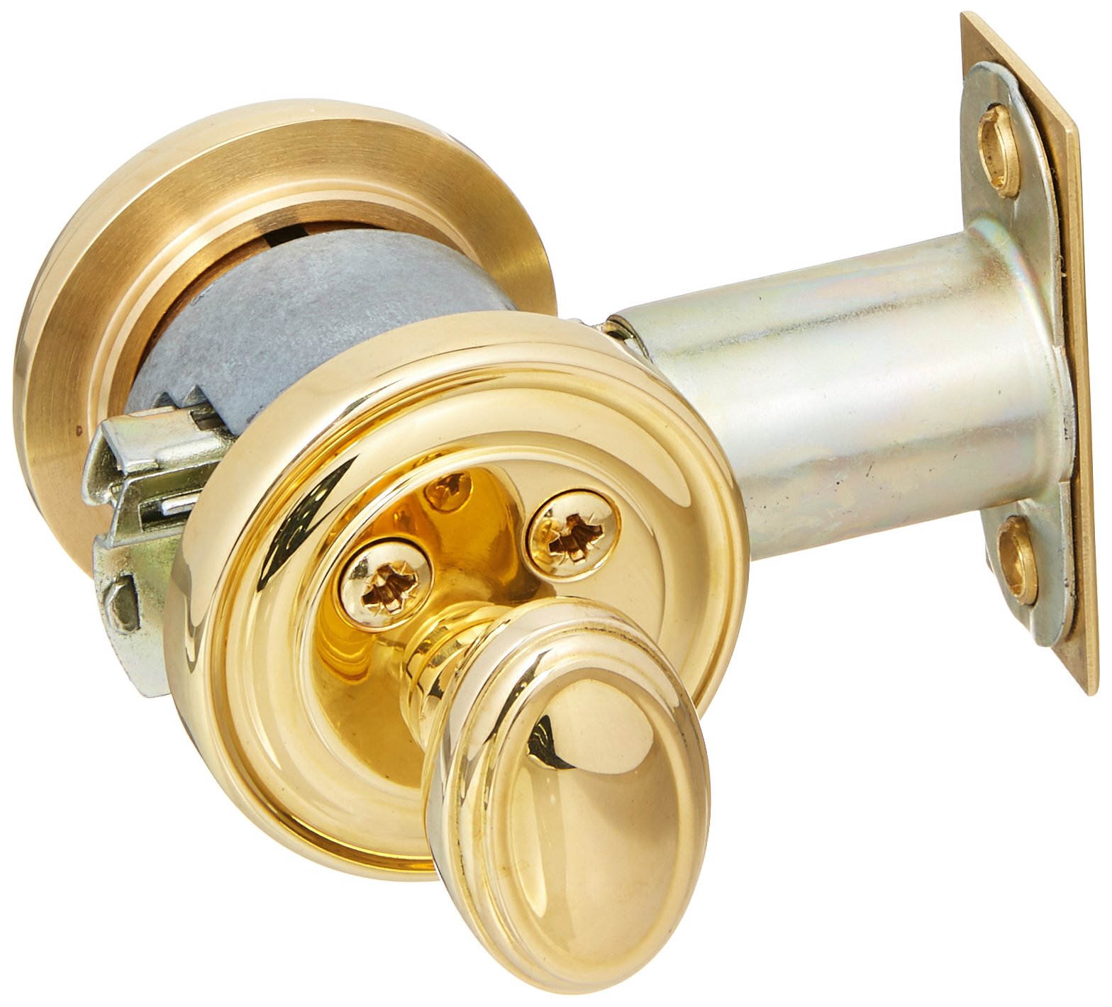 Baldwin Hardware 8031.031 High Security Deadbolt Lock - Solid Brass Finish for Front Door, Back Door & Entryway Protection