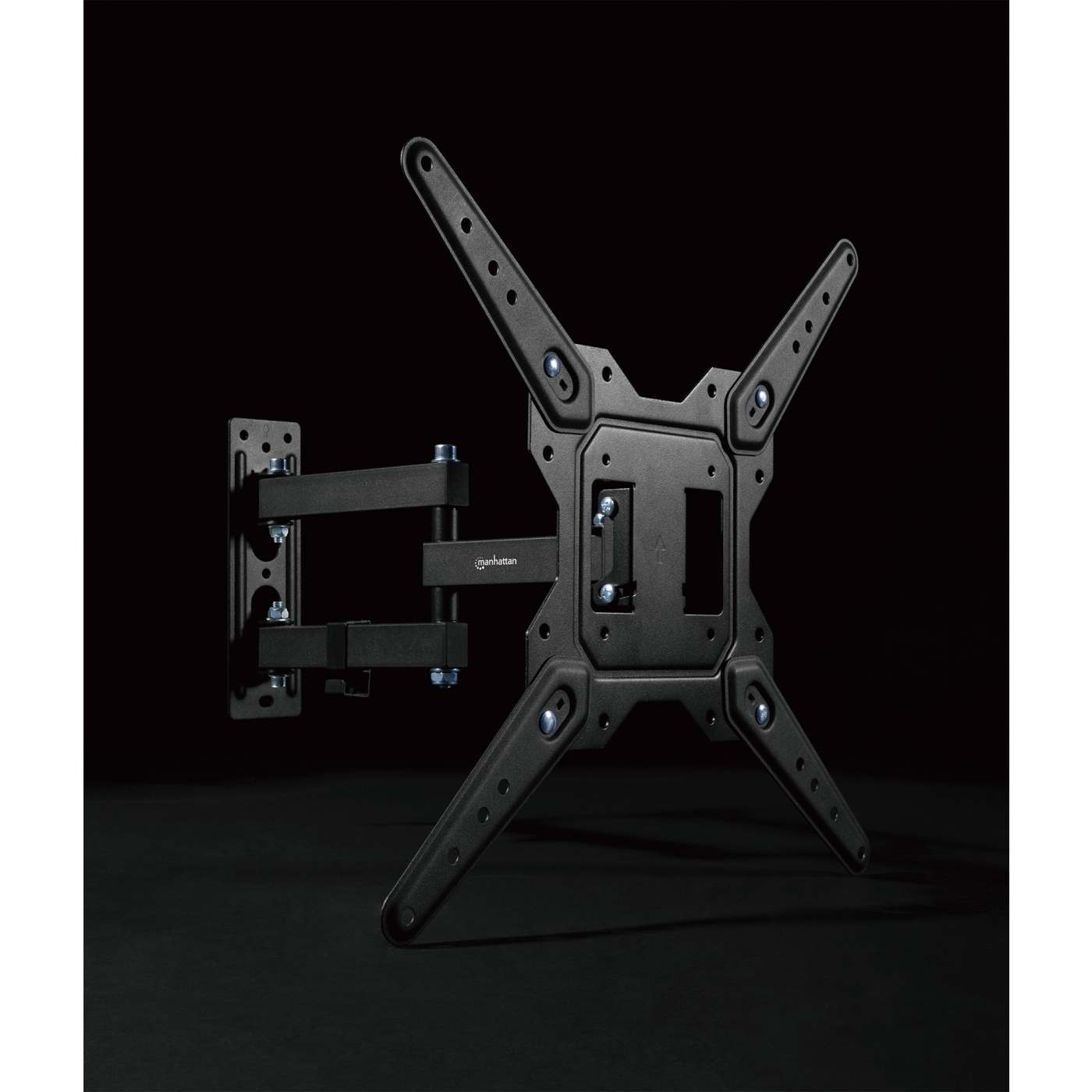 Full Motion TV Wall Mount Bracket with Articulating Arm - Adjustable Tilt Swivel Extension for Flat Screen TVs 40-86 Inches - Perfect for Living Room, Bedroom & Home Theater Setup