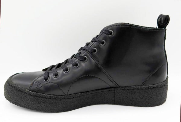 Fred Perry x George Cox Creeper Mid Leather Shoes - Vintage-Inspired Men's & Women's Fashion Sneakers for Casual Wear & Street Style