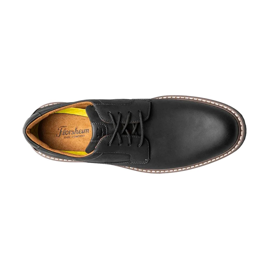 FLORSHEIM Norwalk Plain Toe Oxford Dress Shoes for Men - Classic Business & Formal Wear for Office, Weddings & Special Occasions