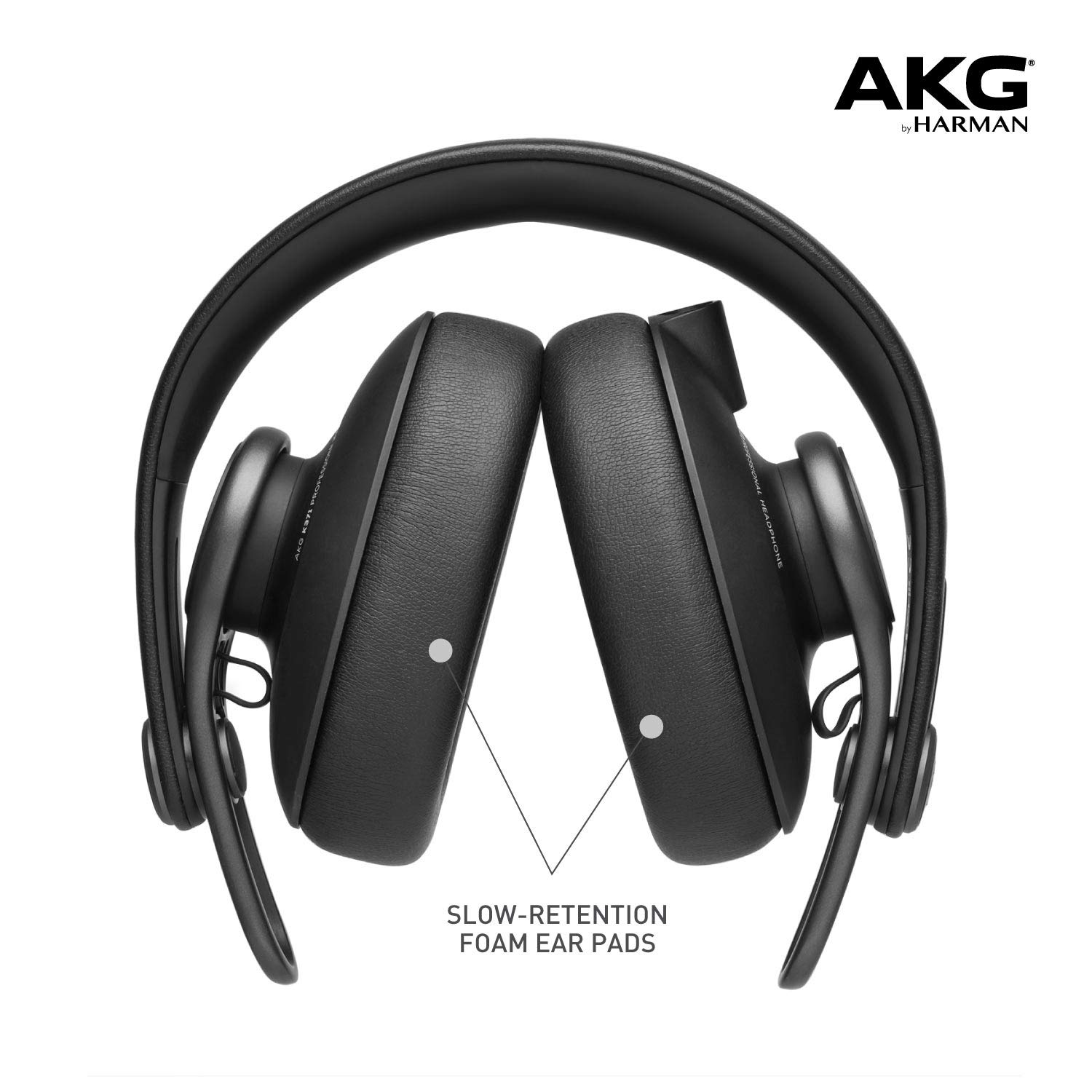 AKG K361 Professional Studio Headphones - Renewed Premium Over-Ear Headphones for Recording, Mixing & Podcasting | Perfect for Home Studio, Music Production & Audio Monitoring