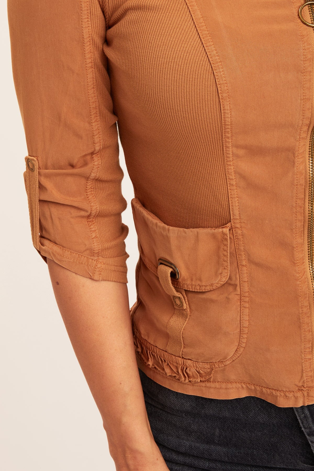 Fraser Jacket in Terra Cotta - Waterproof & Stylish Outdoor Jacket for Hiking, Camping & Everyday Wear