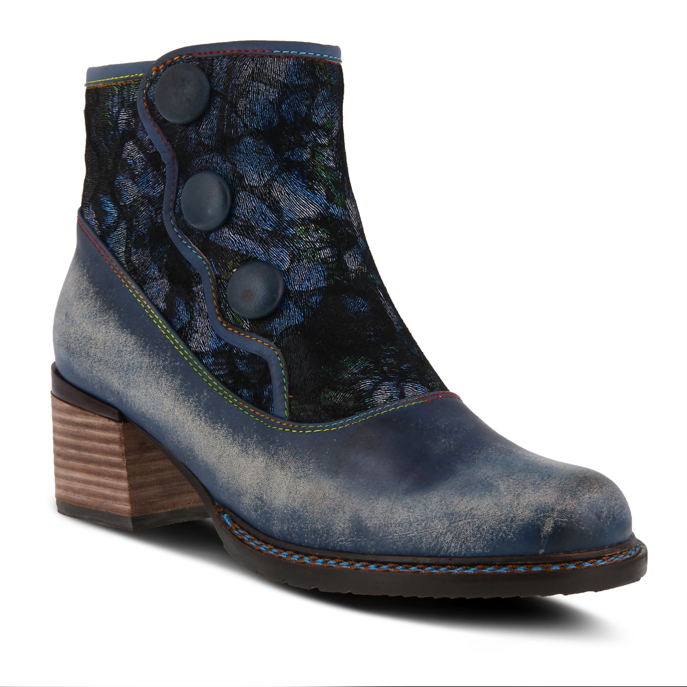 L'Artiste by Spring Step Women's Leather Booties GABORY - Stylish Ankle Boots for Women, Comfortable Leather Shoes for Casual Outings & Office Wear