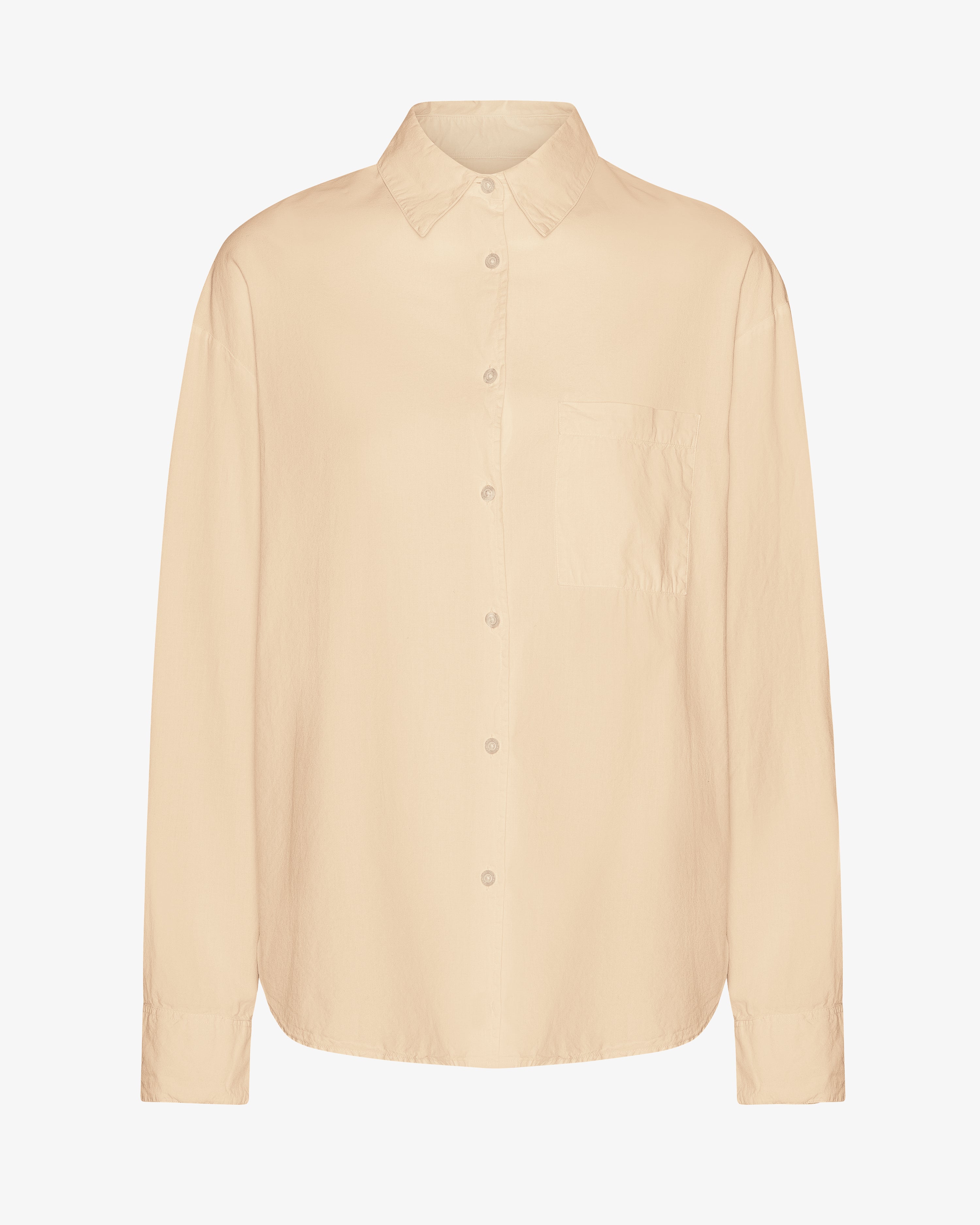 Organic Oversized Shirt for Women - Soft Yellow Loose Fit Long Sleeve Blouse - Perfect for Casual Wear, Layering & Boho Fashion Outfits