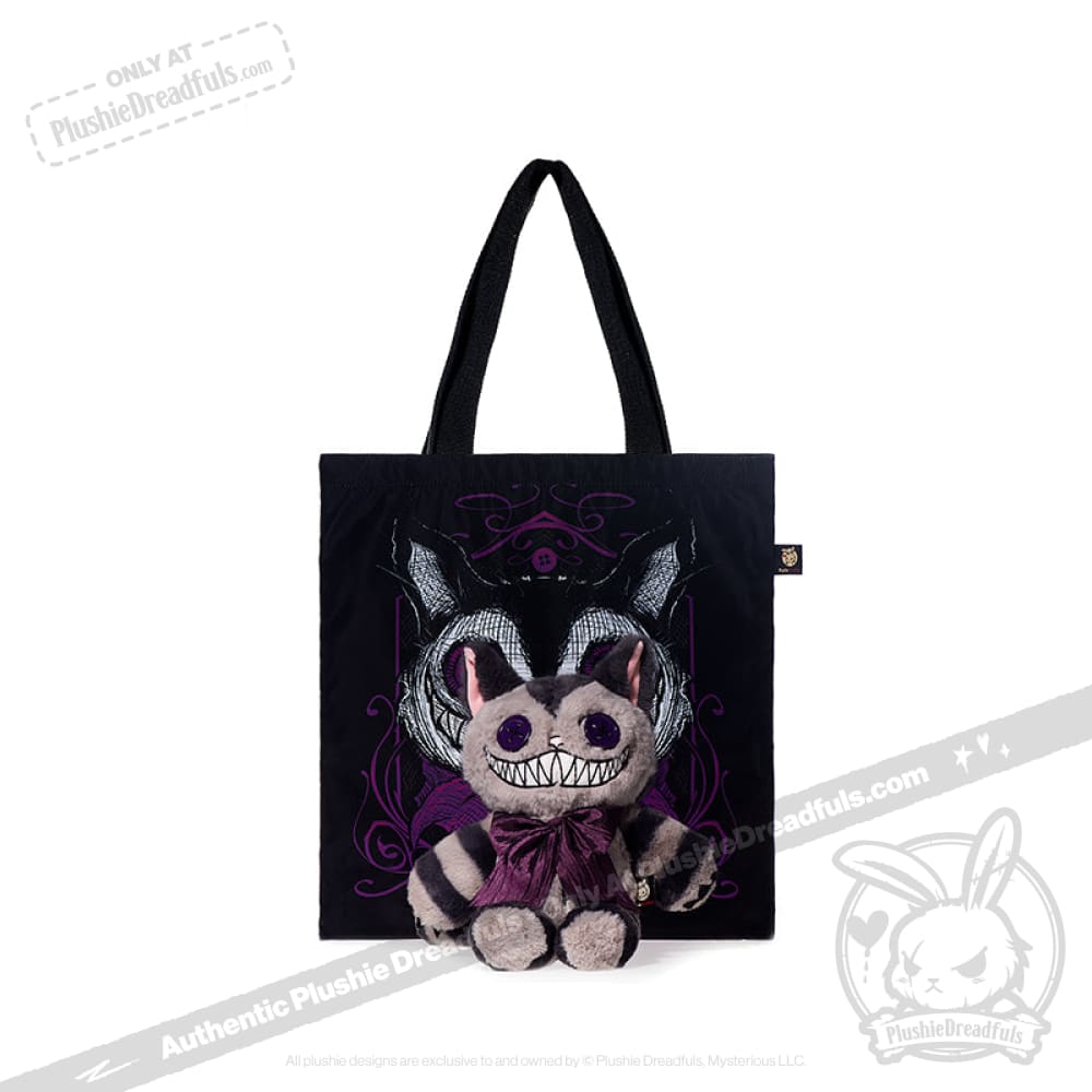 Victorian McGee's Cheshire Cat Plush Toy - Alice in Wonderland Inspired Collectible Gift for Disney Fans, Kids & Adults - Perfect for Birthday, Christmas & Home Decor