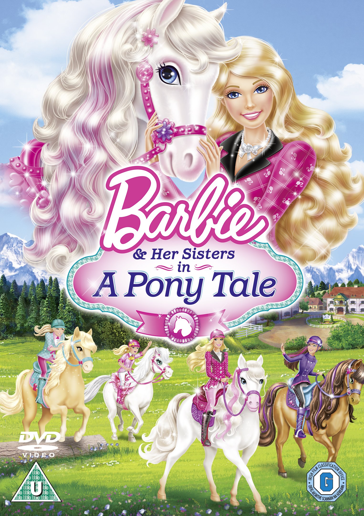 Barbie and Her Sisters in a Pony Tale - Interactive Doll Playset with Horse & Accessories - Perfect for Imaginative Play, Storytelling & Collectors (Ages 3+)