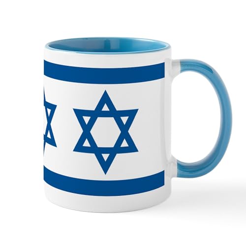 White/Blue Inside - Israel Flag Mug