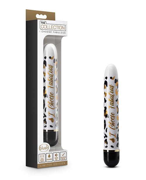 Blush The Collection I Choose Fabulous Slim Vibe Black - Elegant Slim Vibrator for Women's Pleasure | Perfect for Romantic Nights & Self-Care Moments