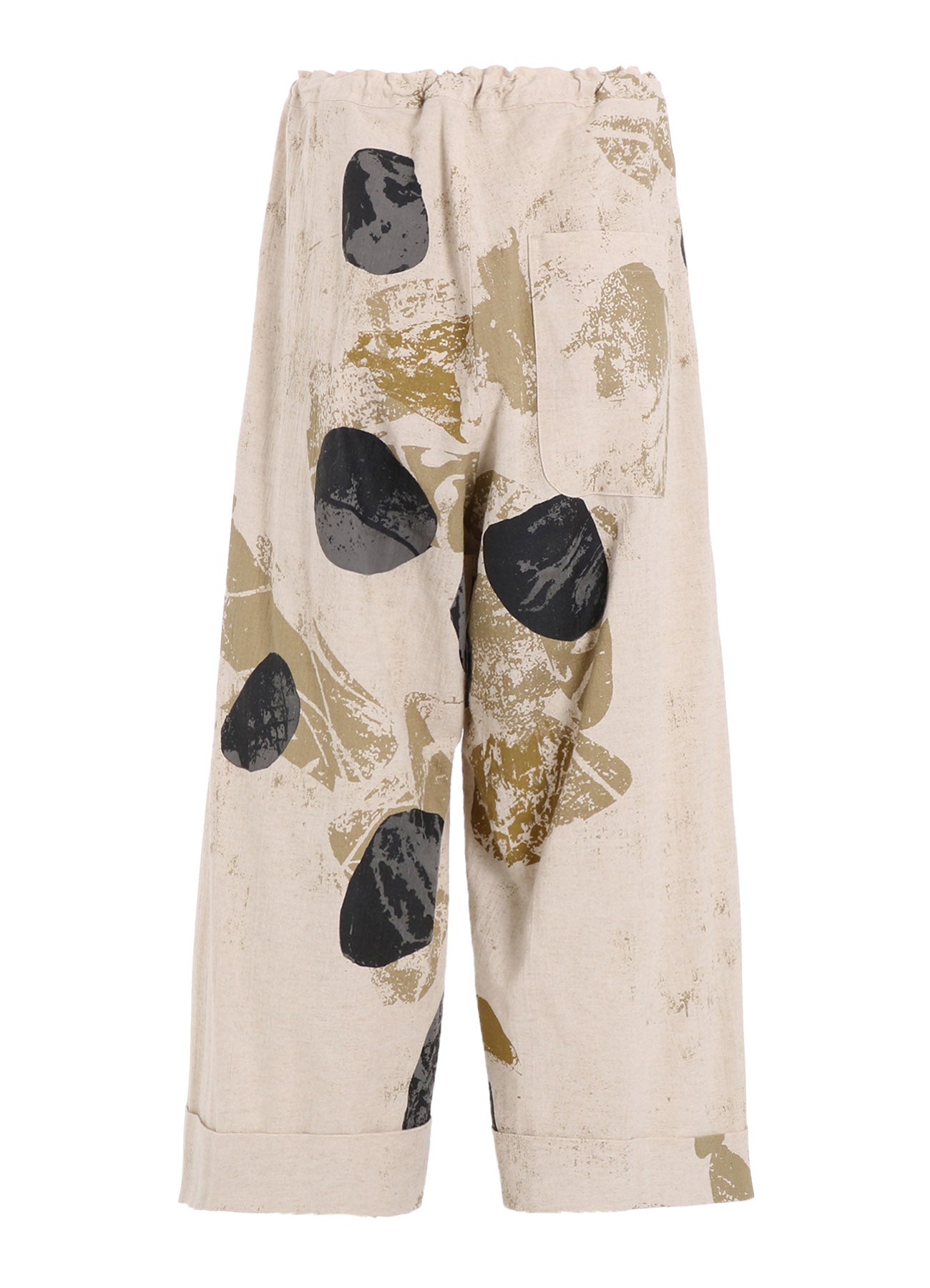 Stone Design Front Tucked Mackin Pants - Women's Casual Cotton Poplin Trousers for Office Wear & Spring Outfits