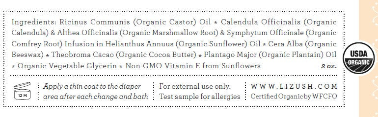 Organic Diaper Balm for Babies - Soothing, Protective & Nourishing Skin Care | Perfect for Diaper Rash Prevention & Sensitive Skin Relief
