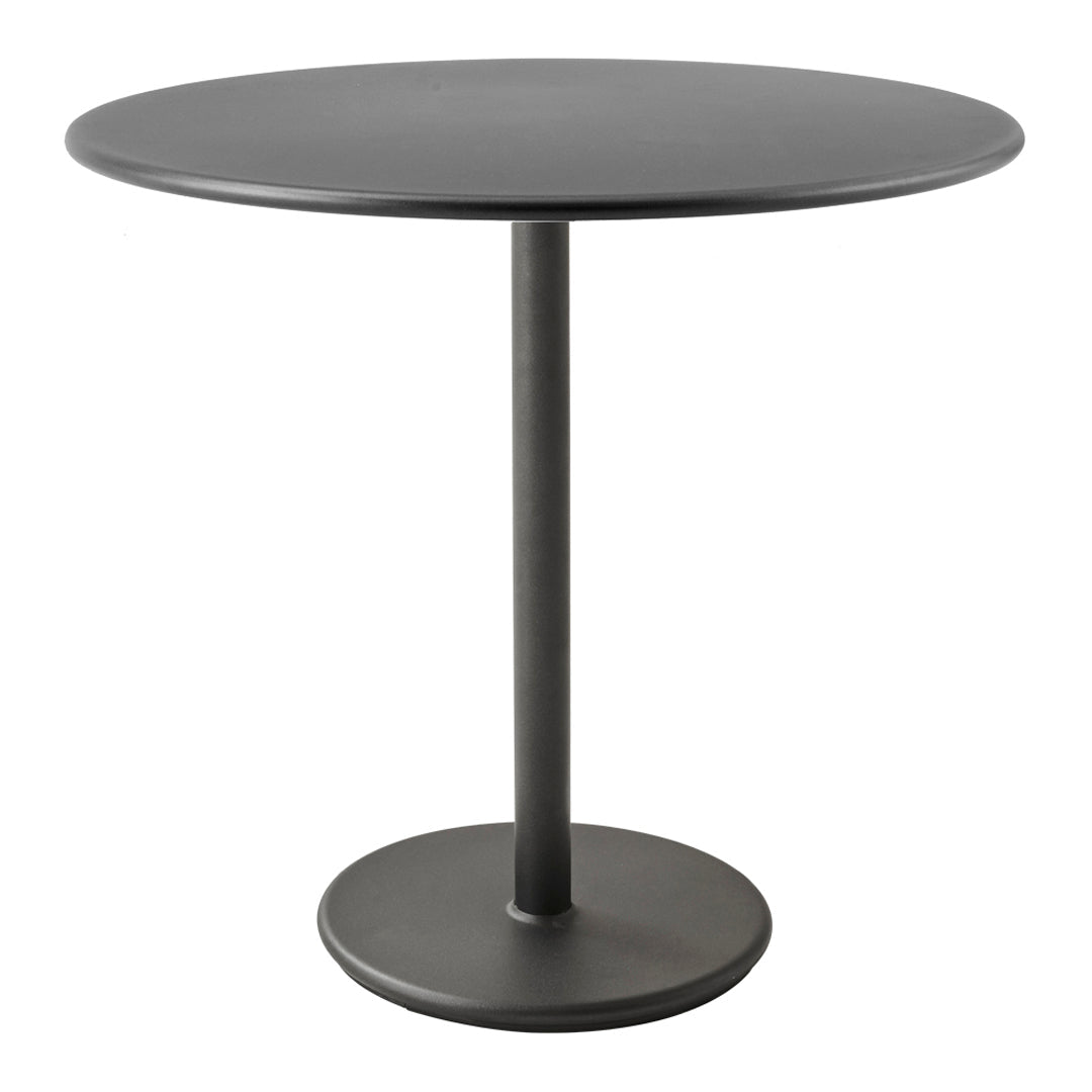 Round Cafe Table - Outdoor & Indoor Dining, Patio, Restaurant, Coffee Shop, Bistro - Perfect for Home, Office, and Commercial Use