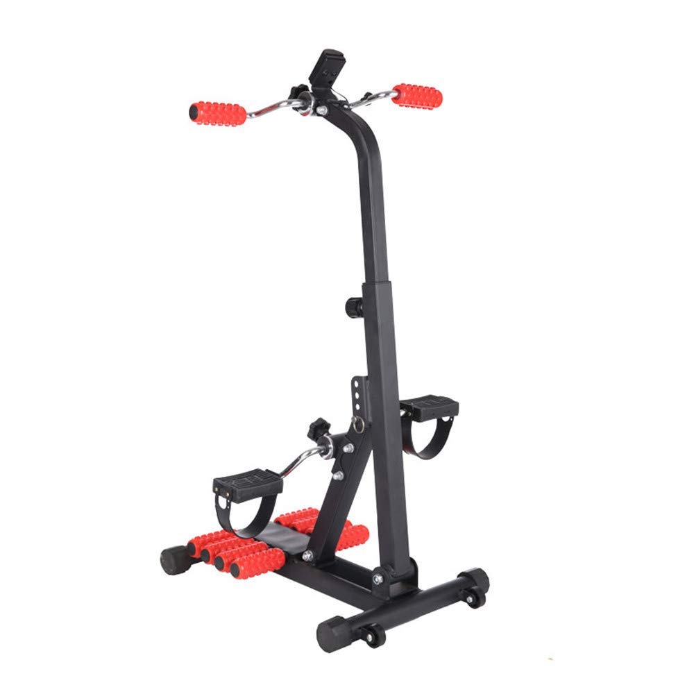 Portable Adjustable Pedal Exercise Bike for Arms & Legs - Upper & Lower Body Workout Equipment for Seniors - Home & Office Fitness Machine for Physical Therapy & Rehabilitation