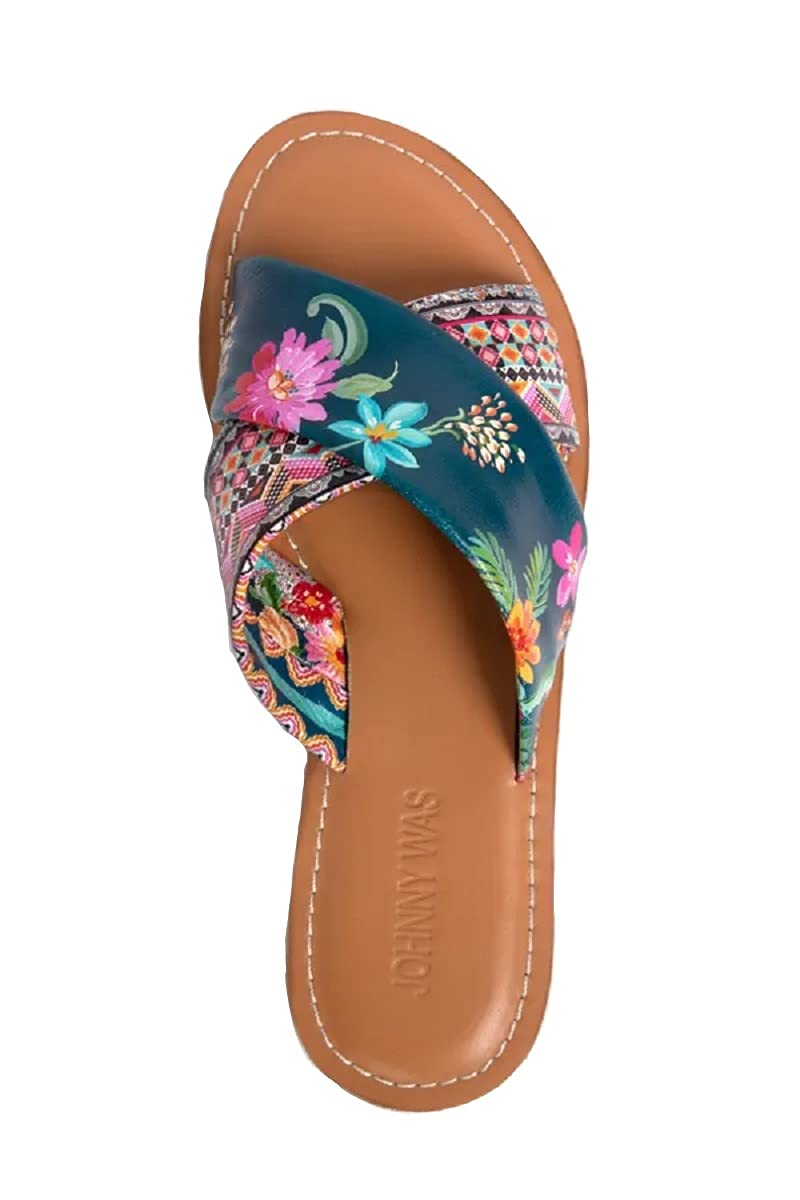 Johnny Was Women's Boho Sandals - Comfortable & Stylish Summer Shoes for Beach, Vacation & Casual Outfits