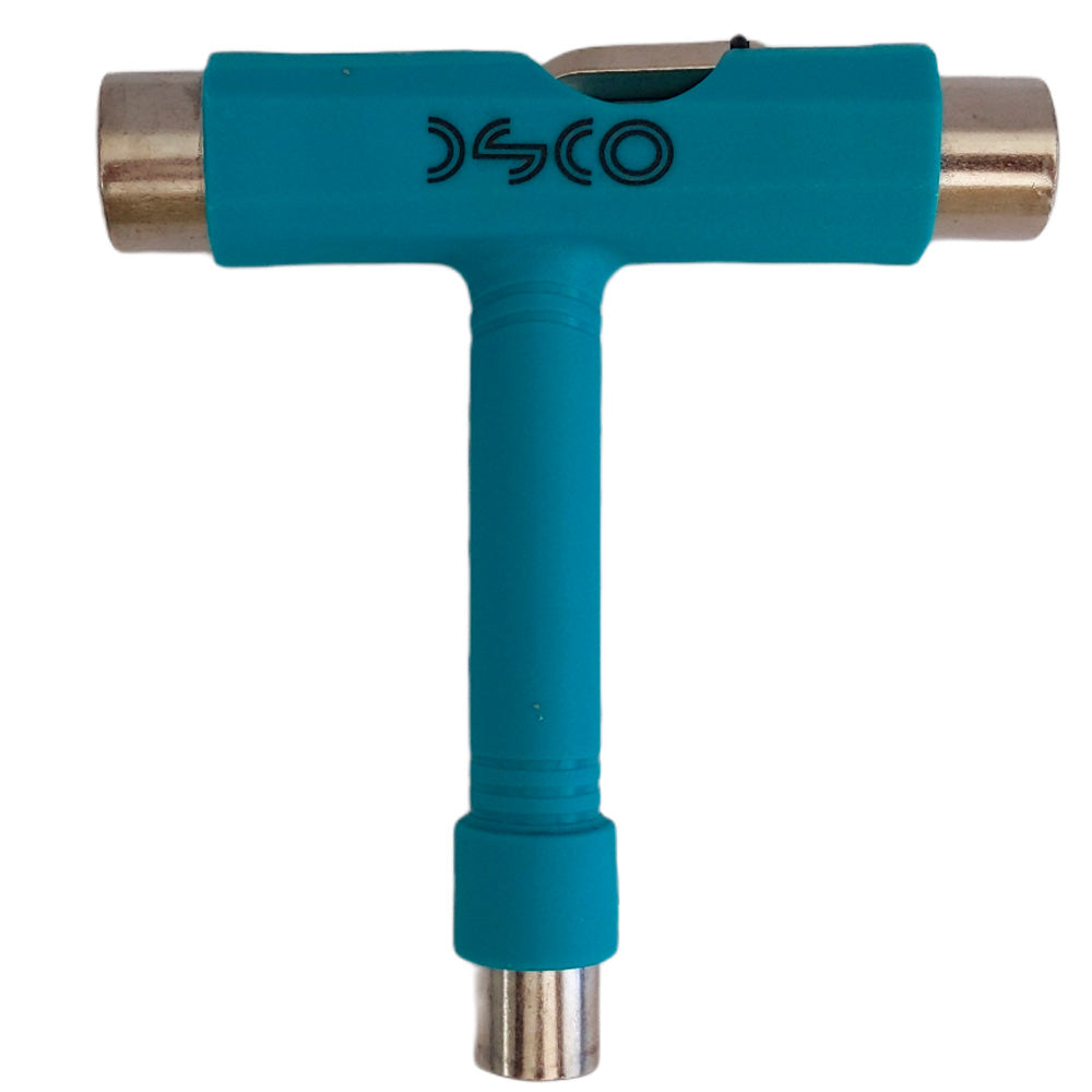 Dsco Quad Skate Tool - All-in-One Roller Skate & Skateboard Multi-Tool for Adjusting Trucks, Bearings & Wheels - Perfect for Roller Derby, Outdoor Skating & Skate Park Maintenance