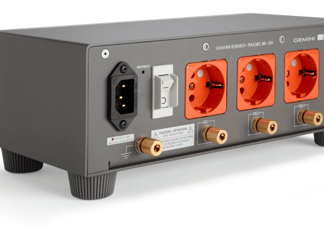 Shunyata Research GEMINI Model 4 Power Cable - High Performance Audio Power Cord for Home Theater & HiFi Systems - Perfect for Audiophiles and Professional Studios