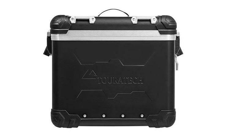 Touratech 45L Zega Evo X Pannier Kit for BMW F850GS & F750GS Adventure Motorcycles - Durable Aluminum Side Cases for Off-Road Touring & Commuting