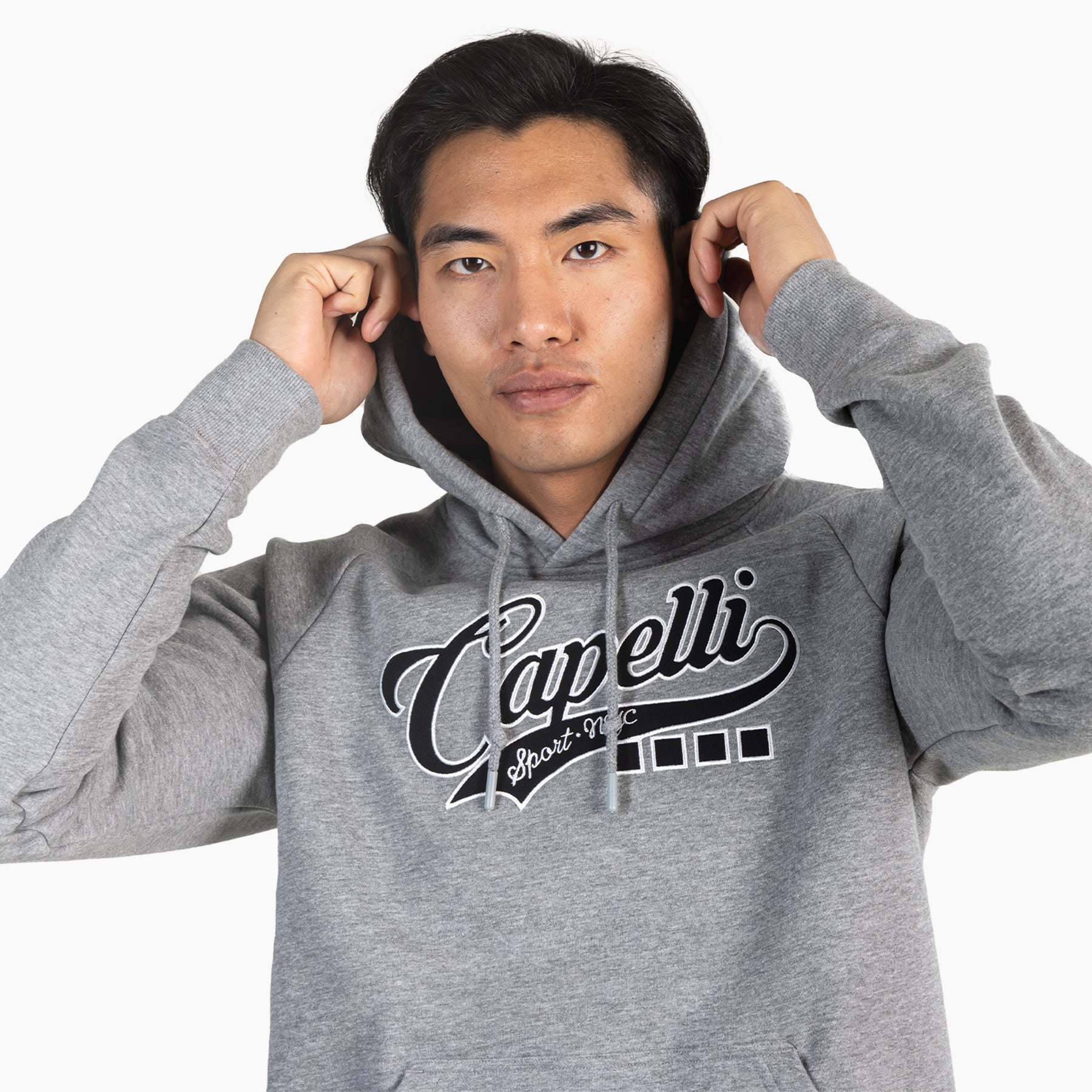 Men's Varsity Logo Pullover Hoodie - Comfortable Cotton Sweatshirt for Casual Wear, Gym & Street Style Fashion