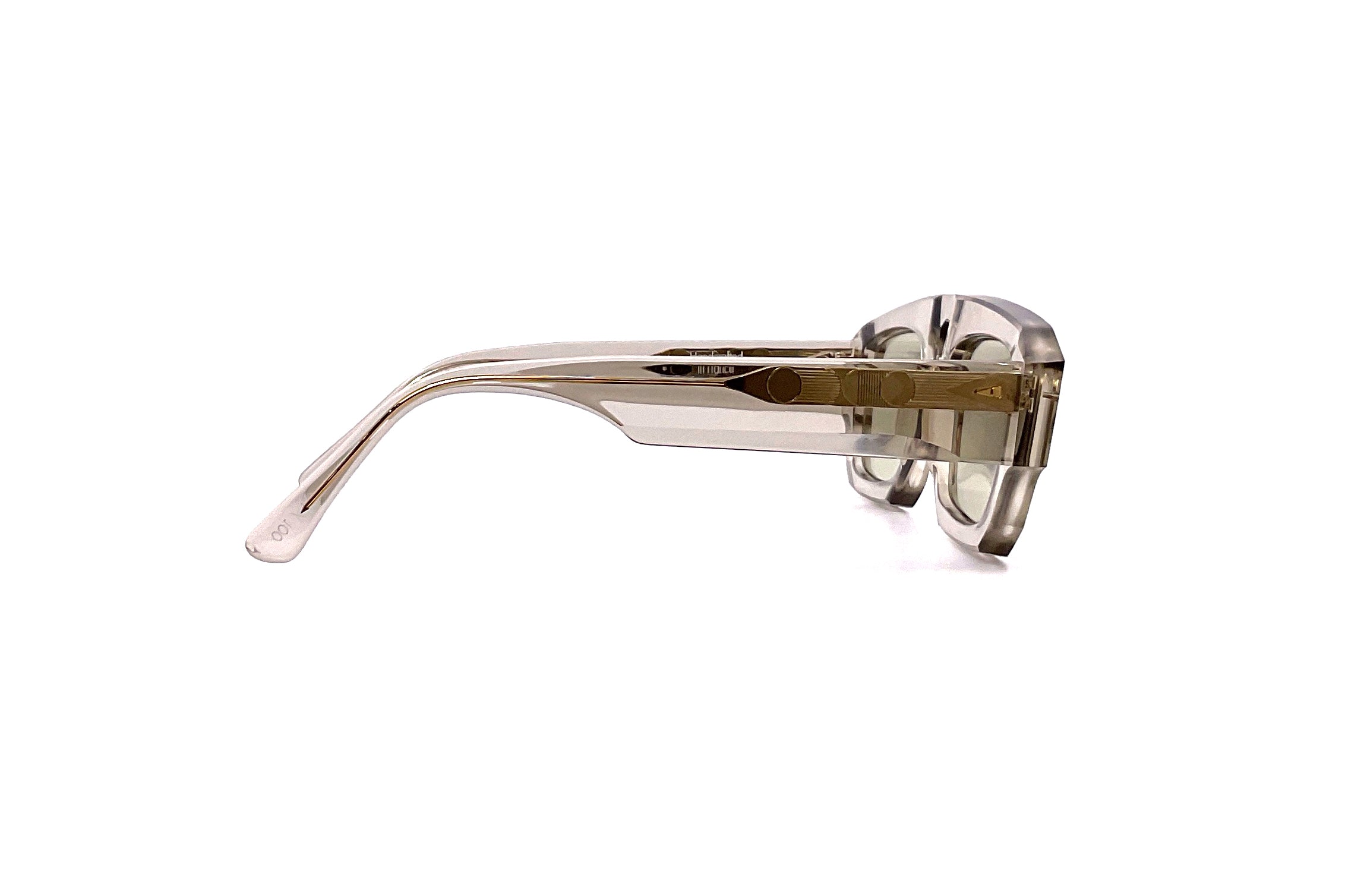 Ahlem X Gauchere Sunglasses - November Light Green Light Aviator Style for Women - Perfect for Outdoor Activities, Travel, and Fashion Accessories
