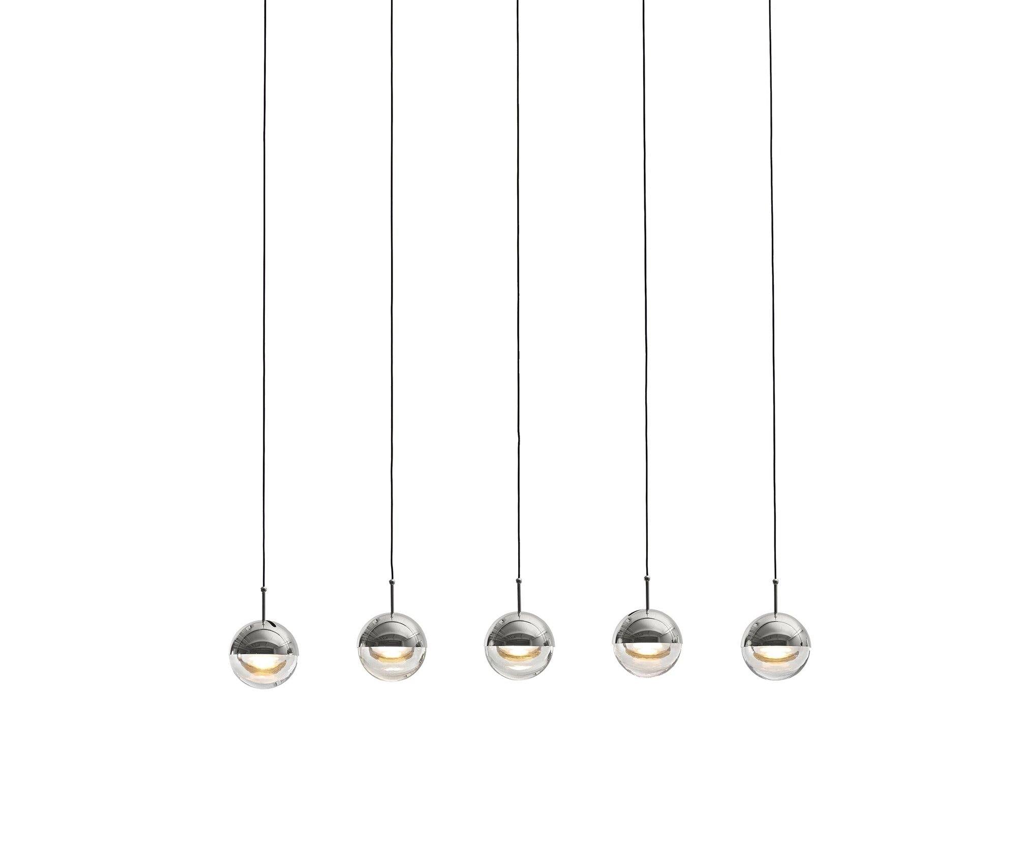 Dora Modern LED Pendant Light Fixture - Adjustable Hanging Chandelier for Kitchen Island, Dining Room, Bedroom & Living Room Lighting