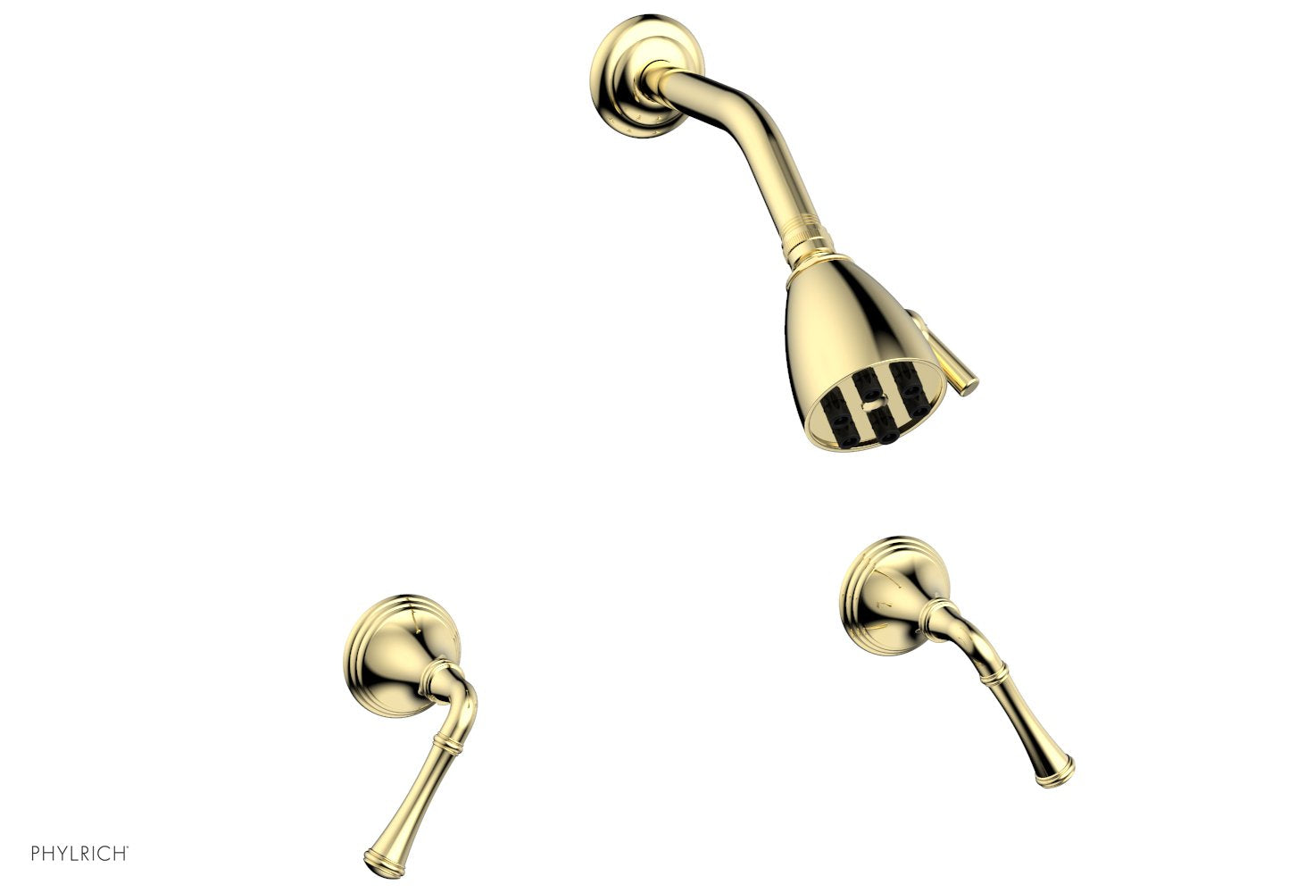 3RING Two Handle Shower Faucet Set D3205 - Chrome Finish Bathroom Shower System for Modern Homes, Perfect for Master Bath or Guest Bathroom Renovation