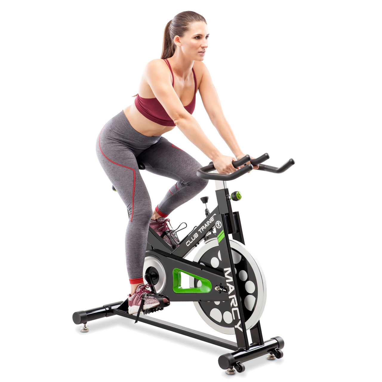 Marcy Revolution Cycle XJ 3220 - Premium Indoor Cycling Exercise Bike for Home Gym Workouts | Perfect for Cardio Training, Weight Loss & Fitness Enthusiasts