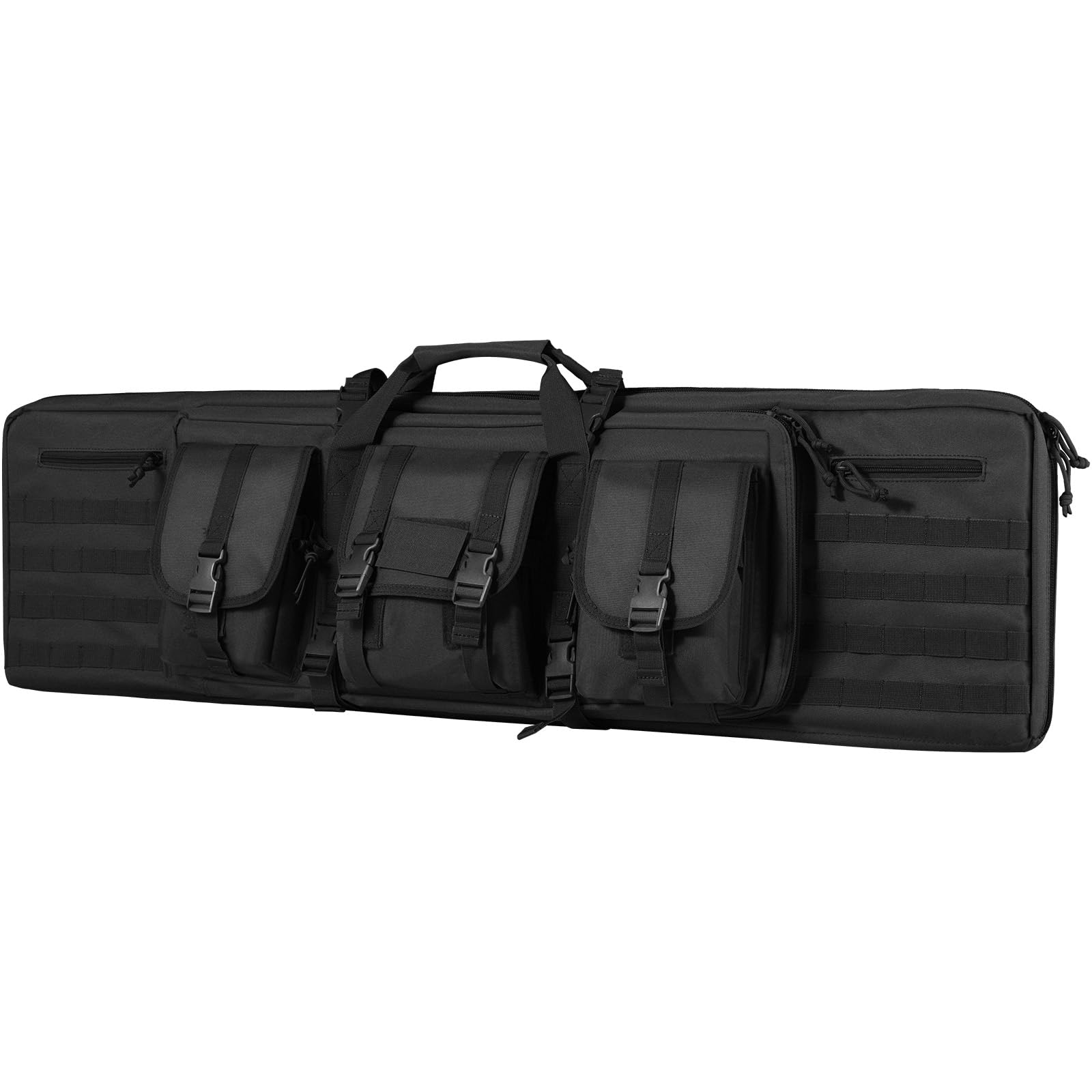VEVOR Tactical Rifle Gun Case - Waterproof & Durable Shooting Range Bag for Hunting, Airsoft, and Firearm Storage | Perfect for Outdoor Range, Travel, and Secure Weapon Transport