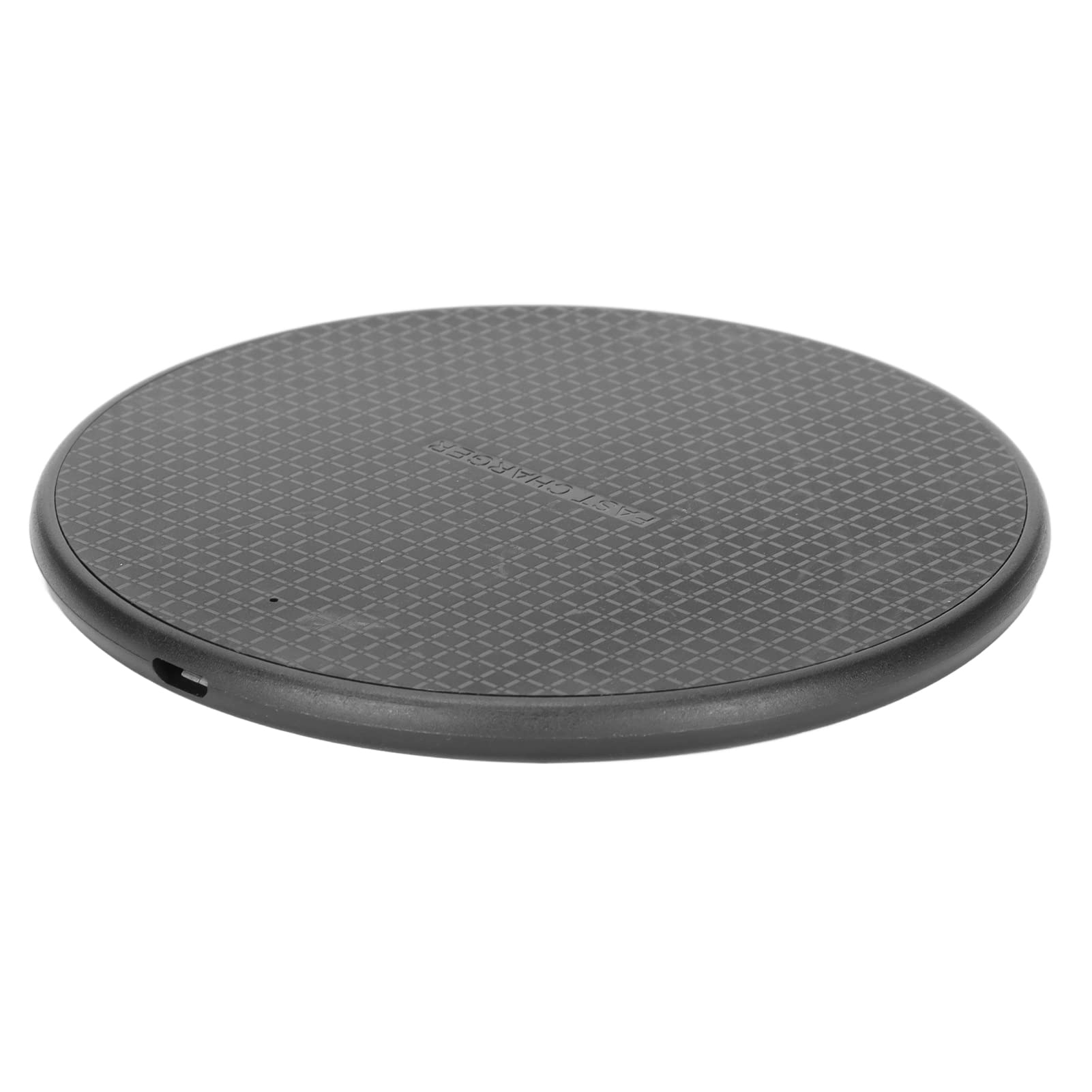 Fast Wireless Phone Charger 5V 2A - Qi Certified Charging Pad for iPhone, Samsung Galaxy - Office & Home Use - Black