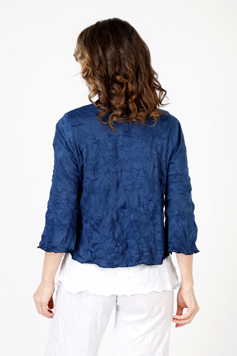 Stylish Crinkle Cardigan for Women - Soft & Comfortable Knit Sweater | Perfect for Casual Outfits, Office Wear & Layering in Fall & Winter