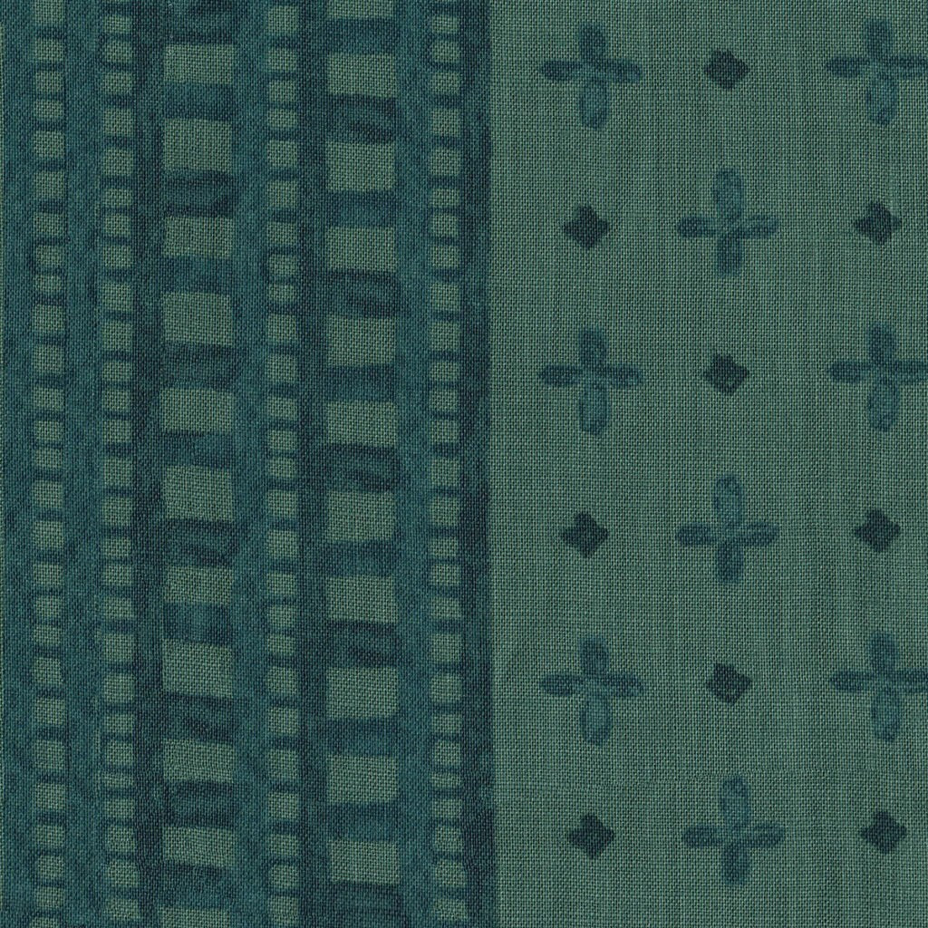 READY TO SHIP Designer Amun Border Pillow in Juniper - Luxury Bohemian Throw Pillow for Living Room, Bedroom & Sofa Decor
